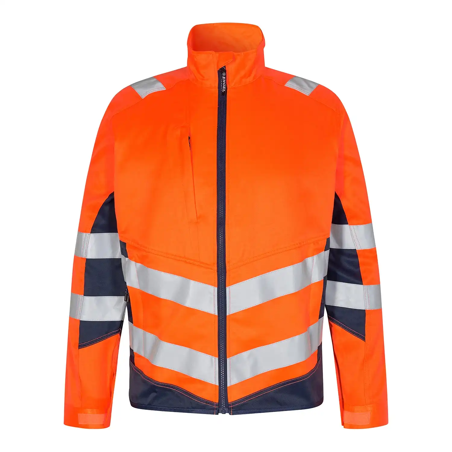 Warnschutz Bundjacke "1545-319" Safety leicht in orange/marine, L - Thumbnail 1