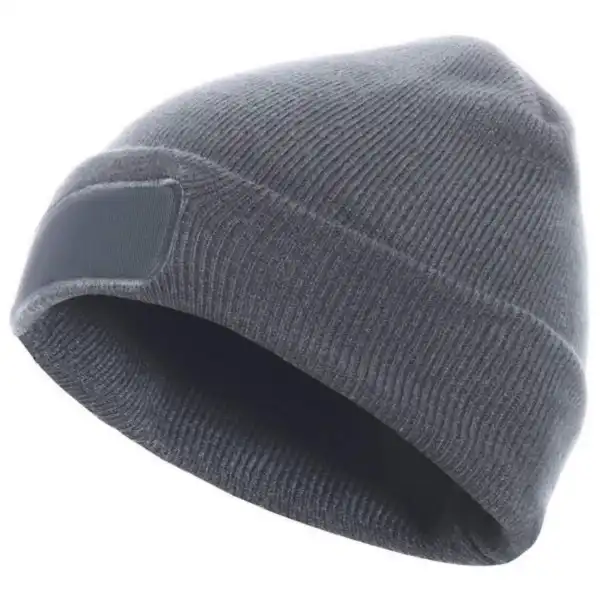 Wintermütze bedruckbar mit Thinsulate™  in grau - Bild 1