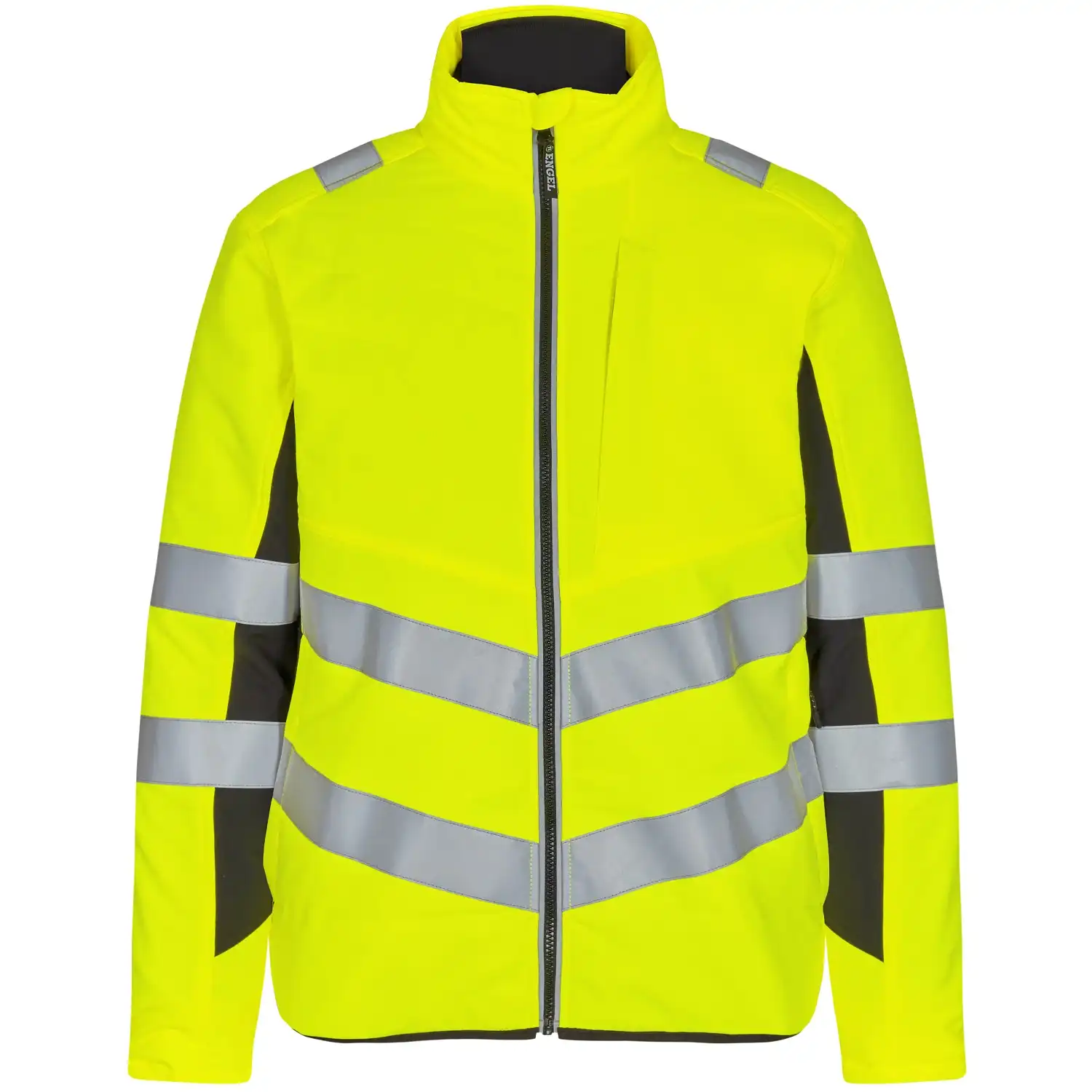 Warnschutz Steppjacke "1159-158" Safety in gelb/schwarz, L - Bild 1