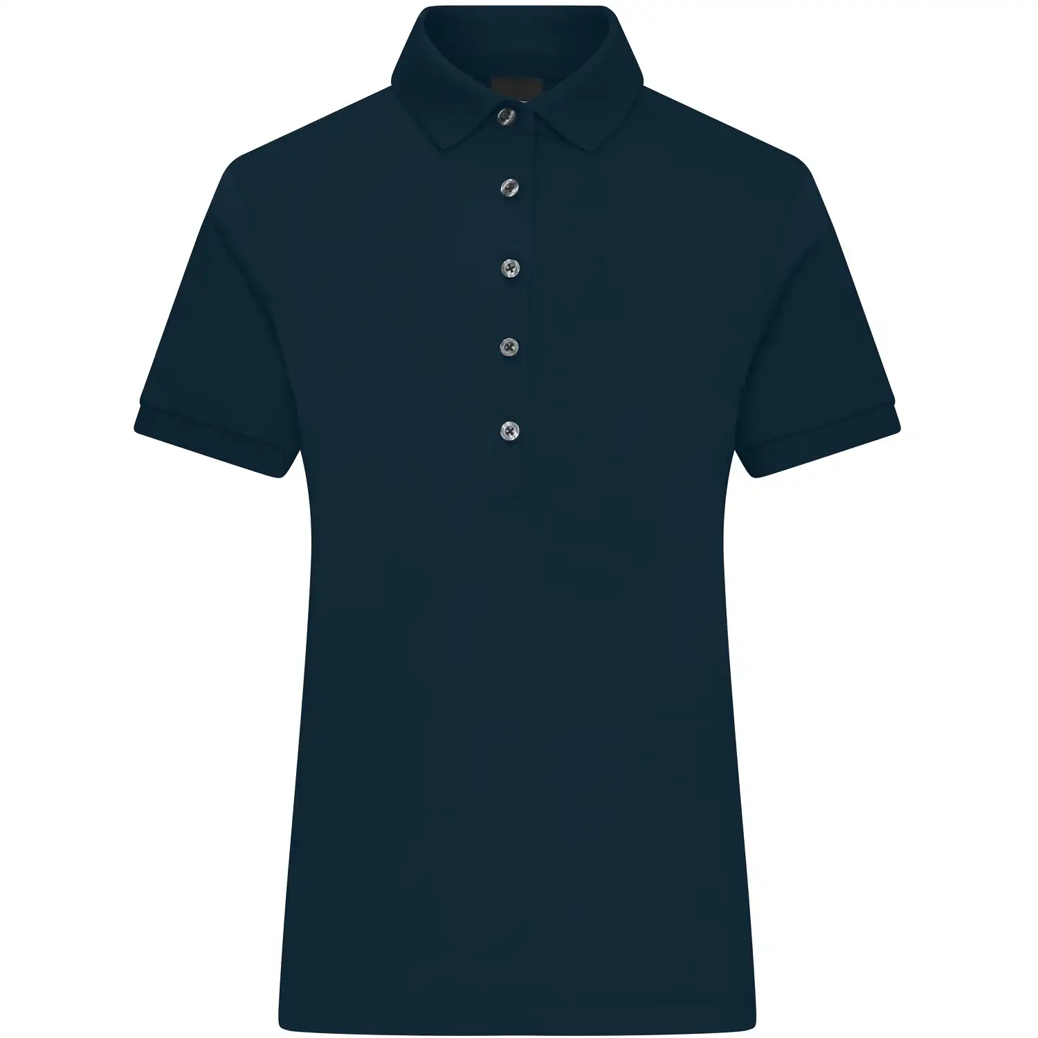 Damen Polo-Shirt "JN1301" Mercerised in navy, L - Thumbnail 1