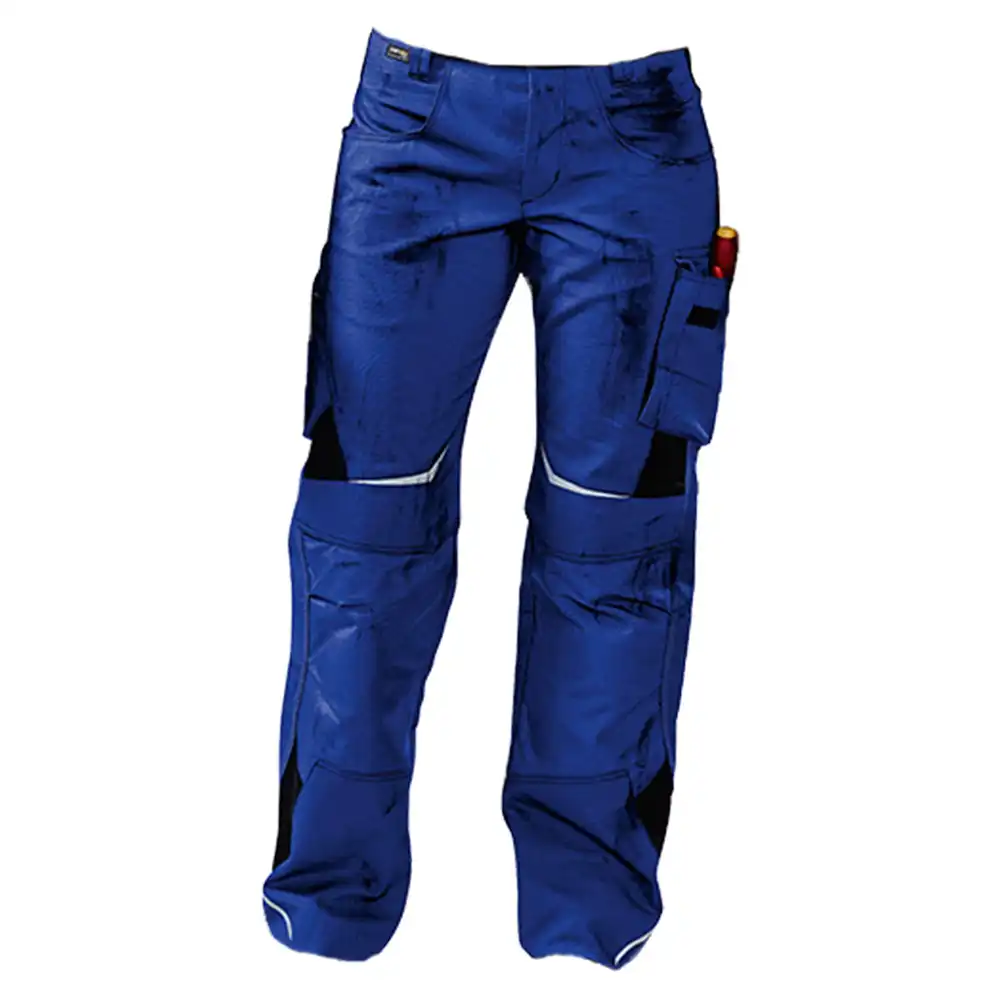 Damen Bundhose HIGH "PULSSCHLAG" in kornblau/schwarz, 34 - Bild 1