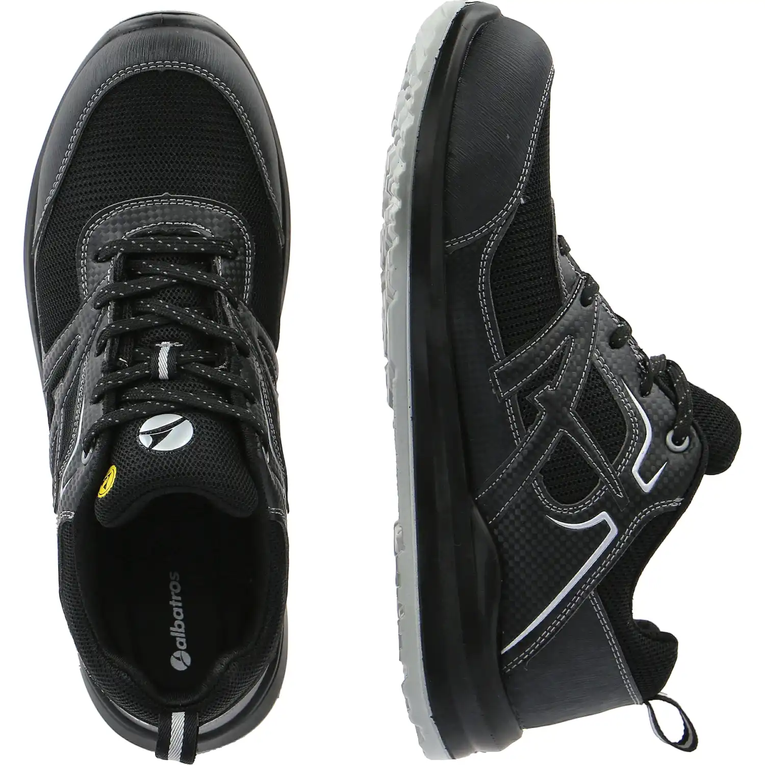 Sicherheitshalbschuhe S1P "RIDER BLACK LOW" in 43 - Thumbnail 2