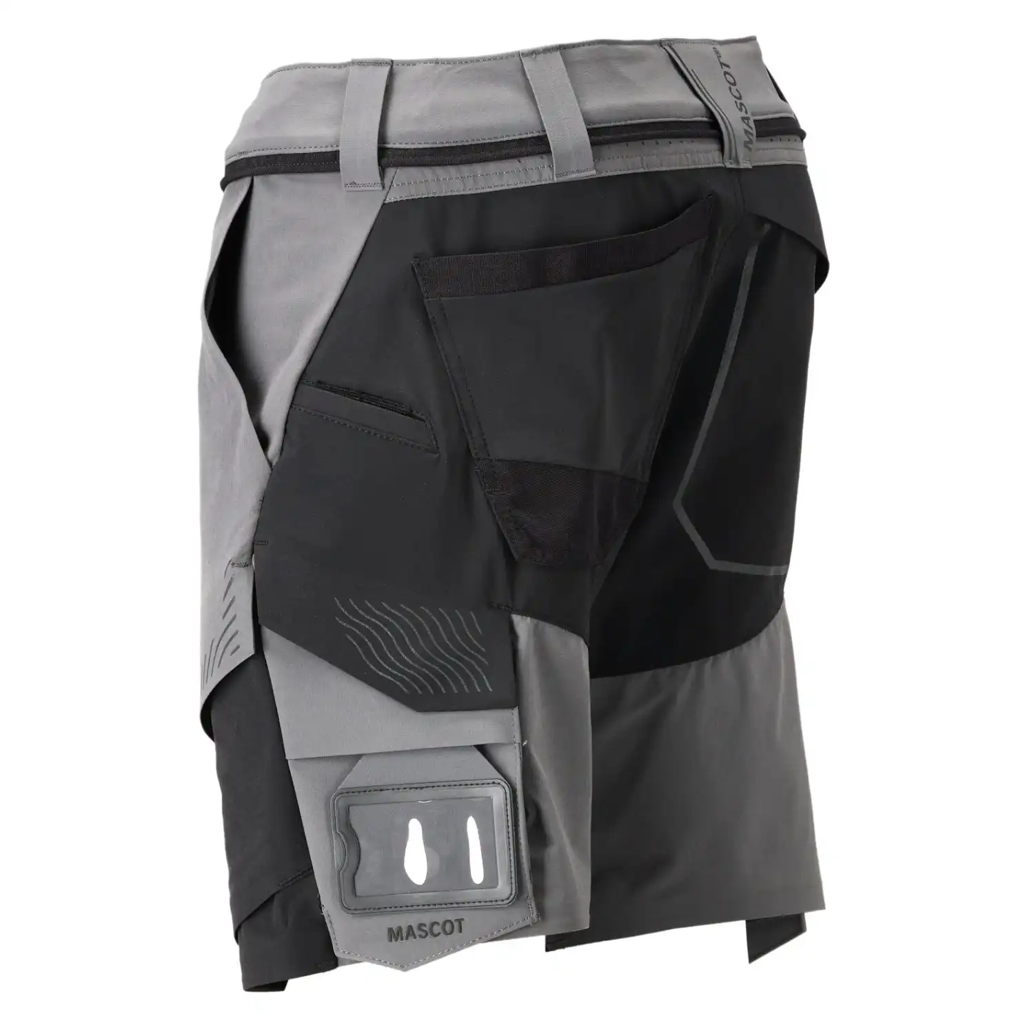 Stretch-Shorts "22149-605" Customized in anthrazit/schwarz, 24C52 - Thumbnail 3