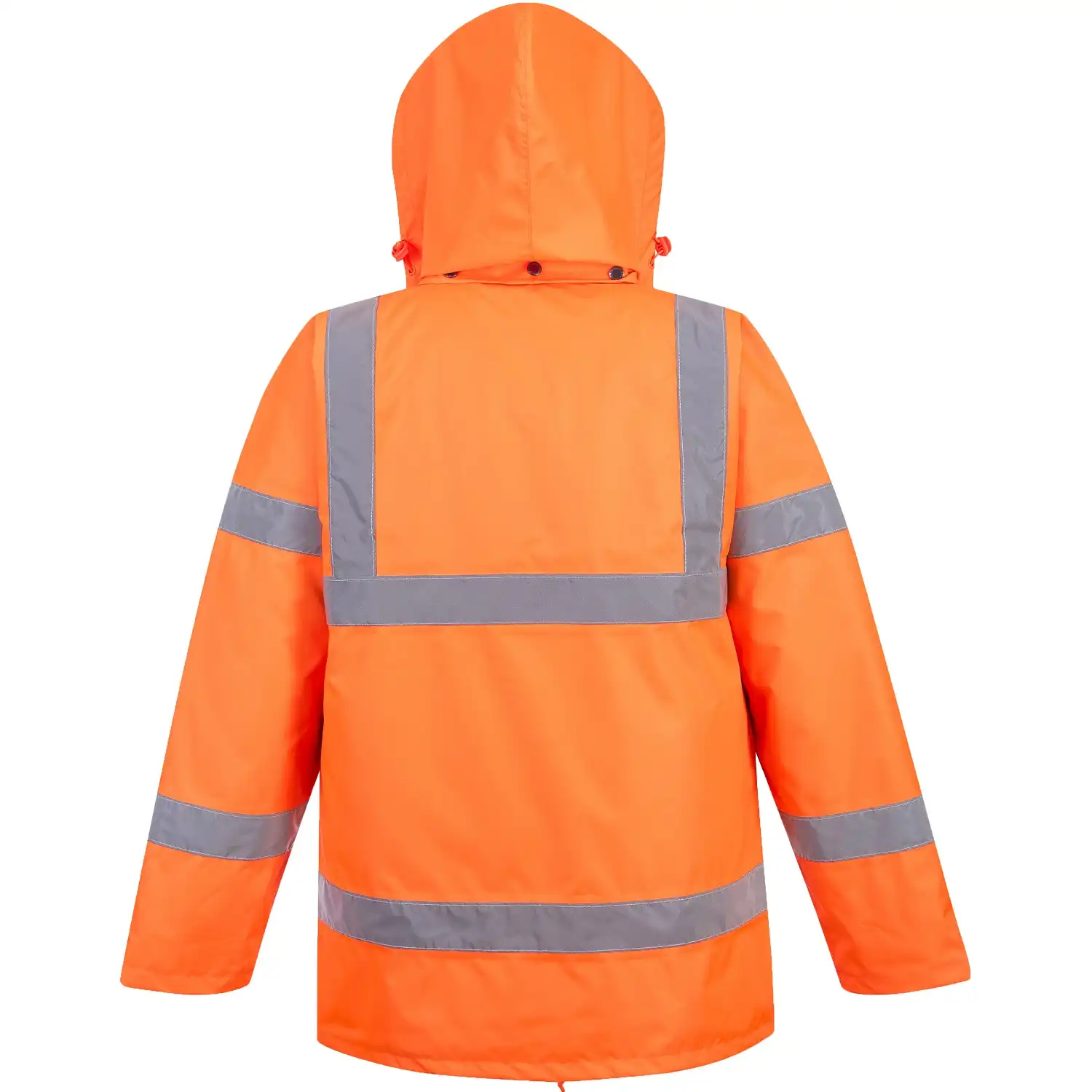 Warnschutz Winterjacke "RT34" Bahn orange in S - Thumbnail 2