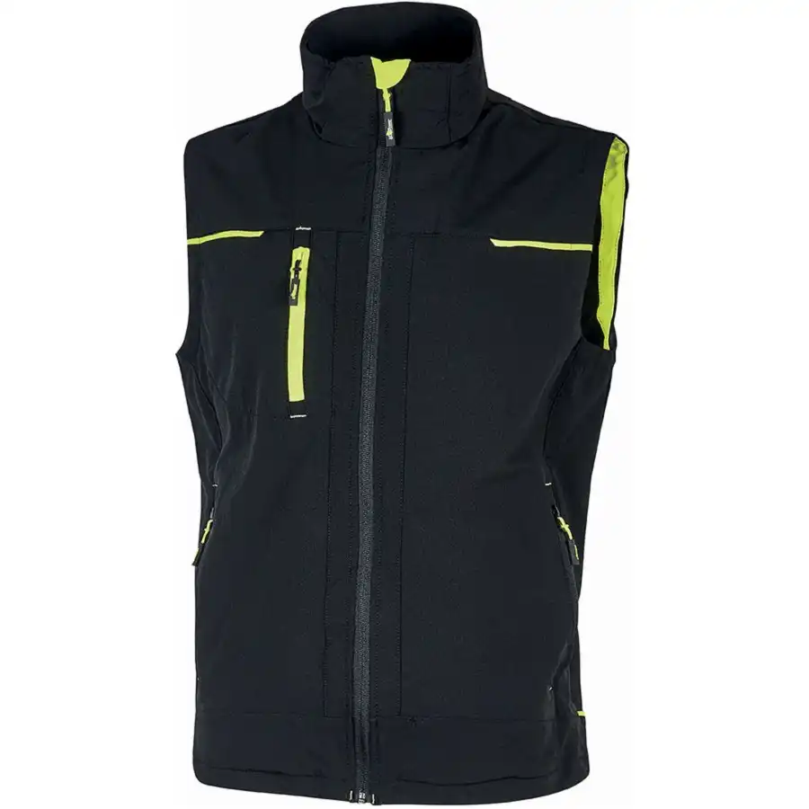 Damen Stretch Weste "SATURN LADY" in black carbon, XS (DE size: XXS) - Thumbnail 1