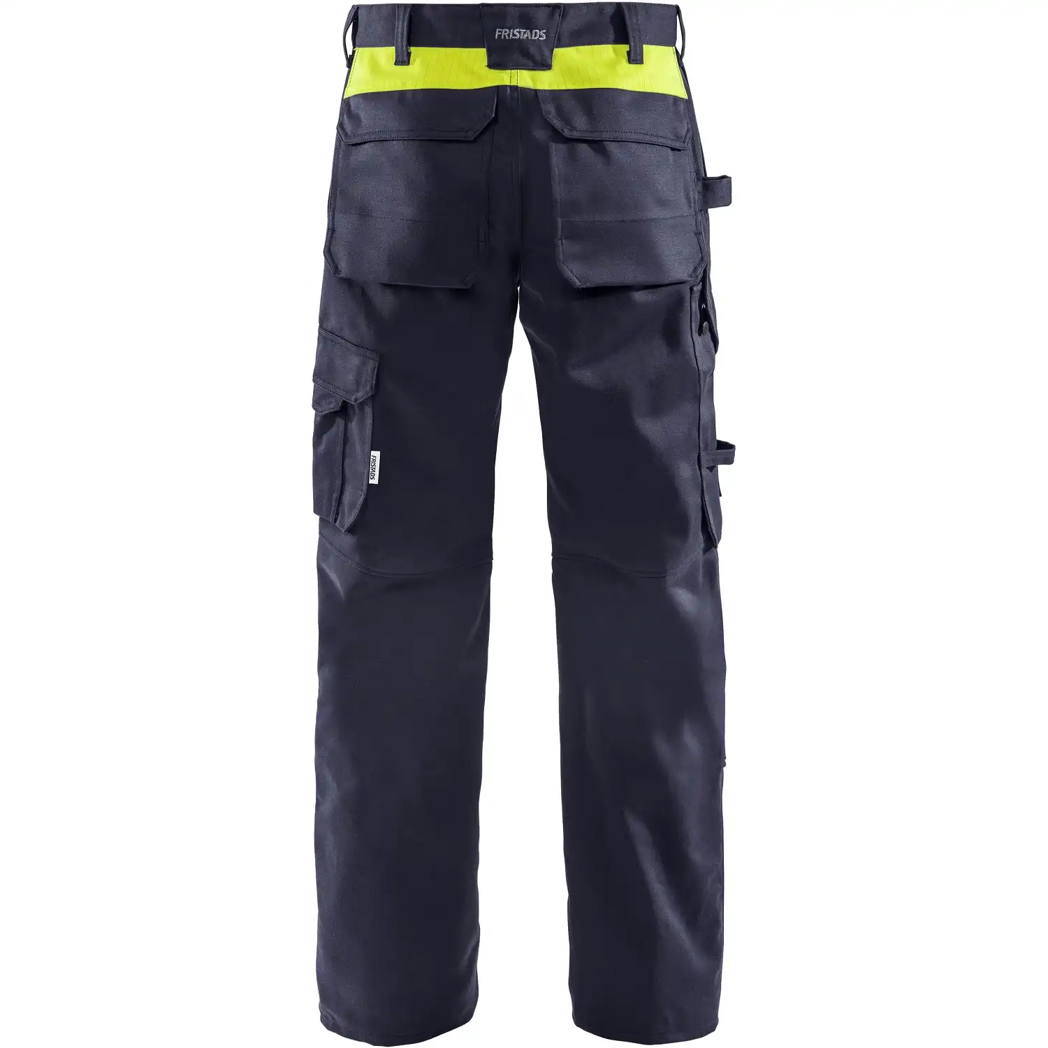 Schweißer Bundhose Kl. 2 "2656 WEL" marine/gelb in C64 - Thumbnail 2