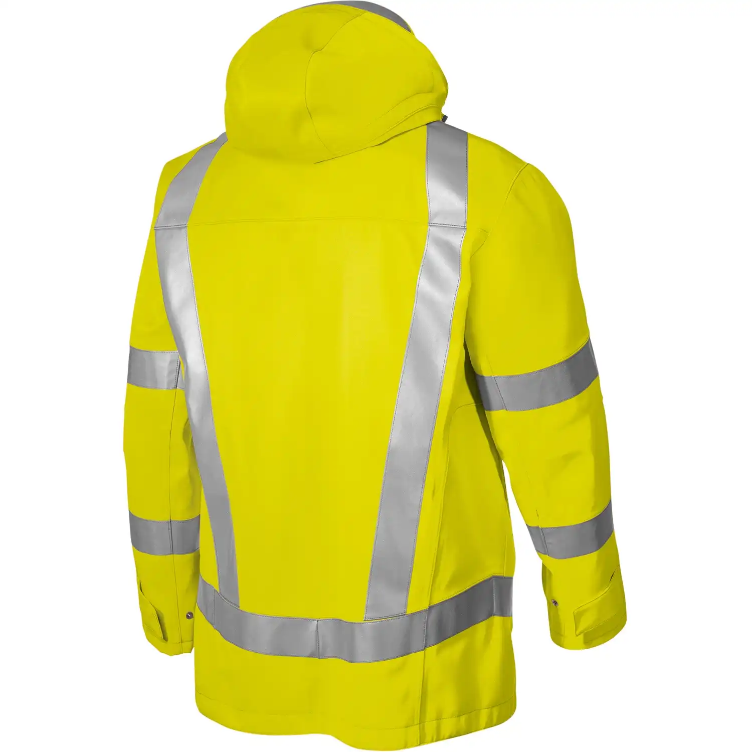 Multinorm Regenjacke "2230-881" Hi-Vis Protect in warngelb, XS - Thumbnail 2