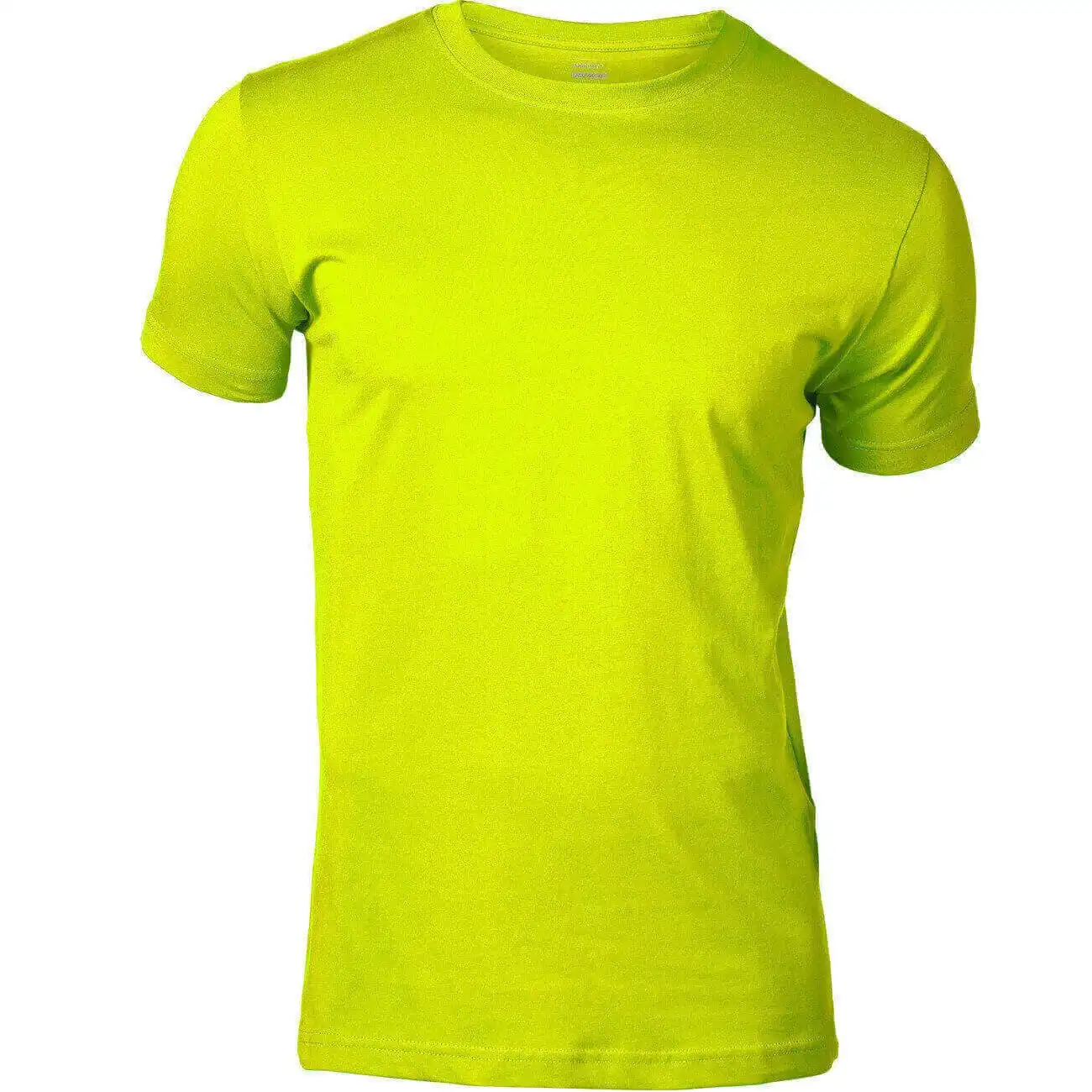 High-Vis T-Shirt "CALAIS" Crossover in flourgelb, XL - Bild 1