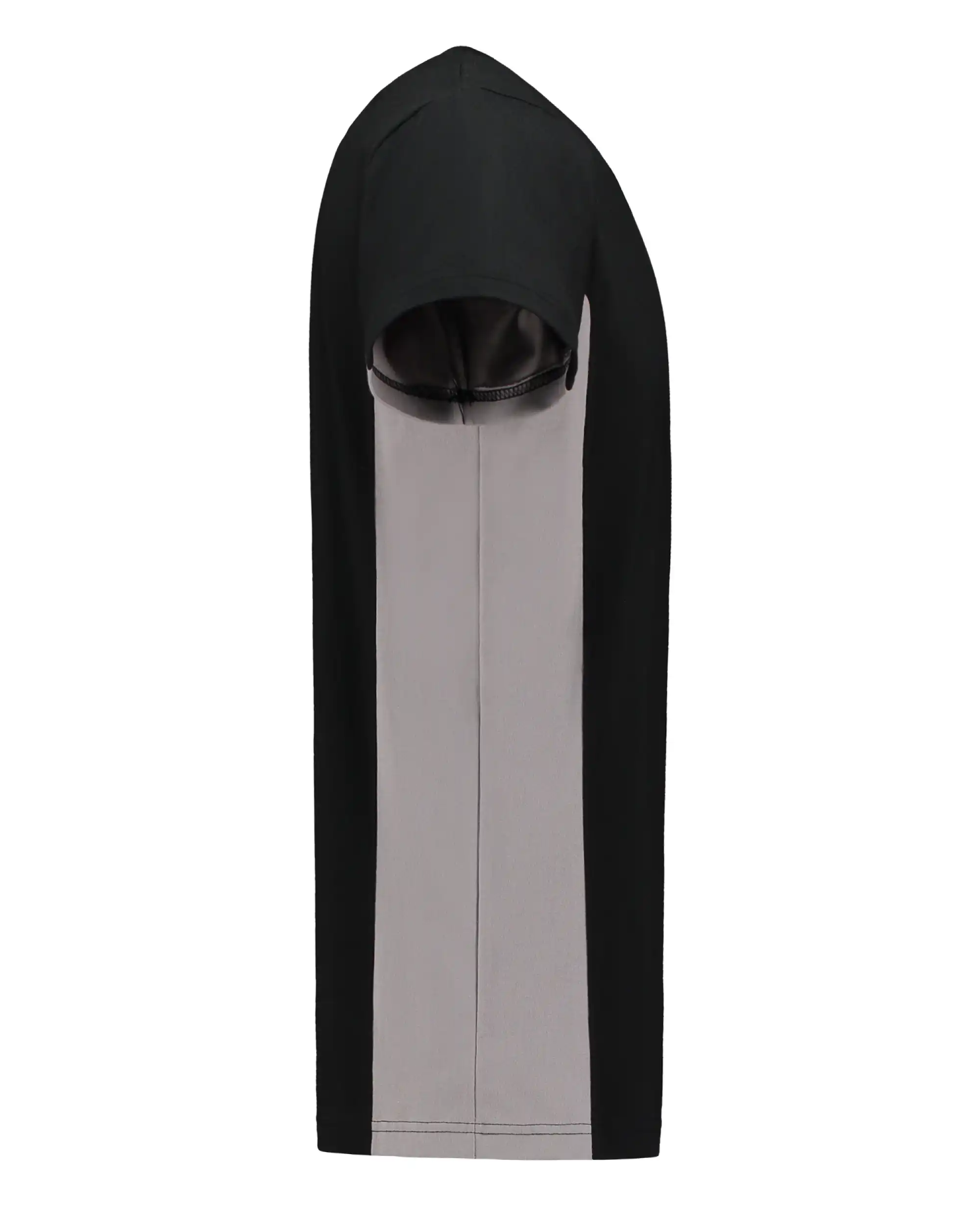 T-Shirt Bicolor "102004" Workwear in black/grey, M - Thumbnail 4