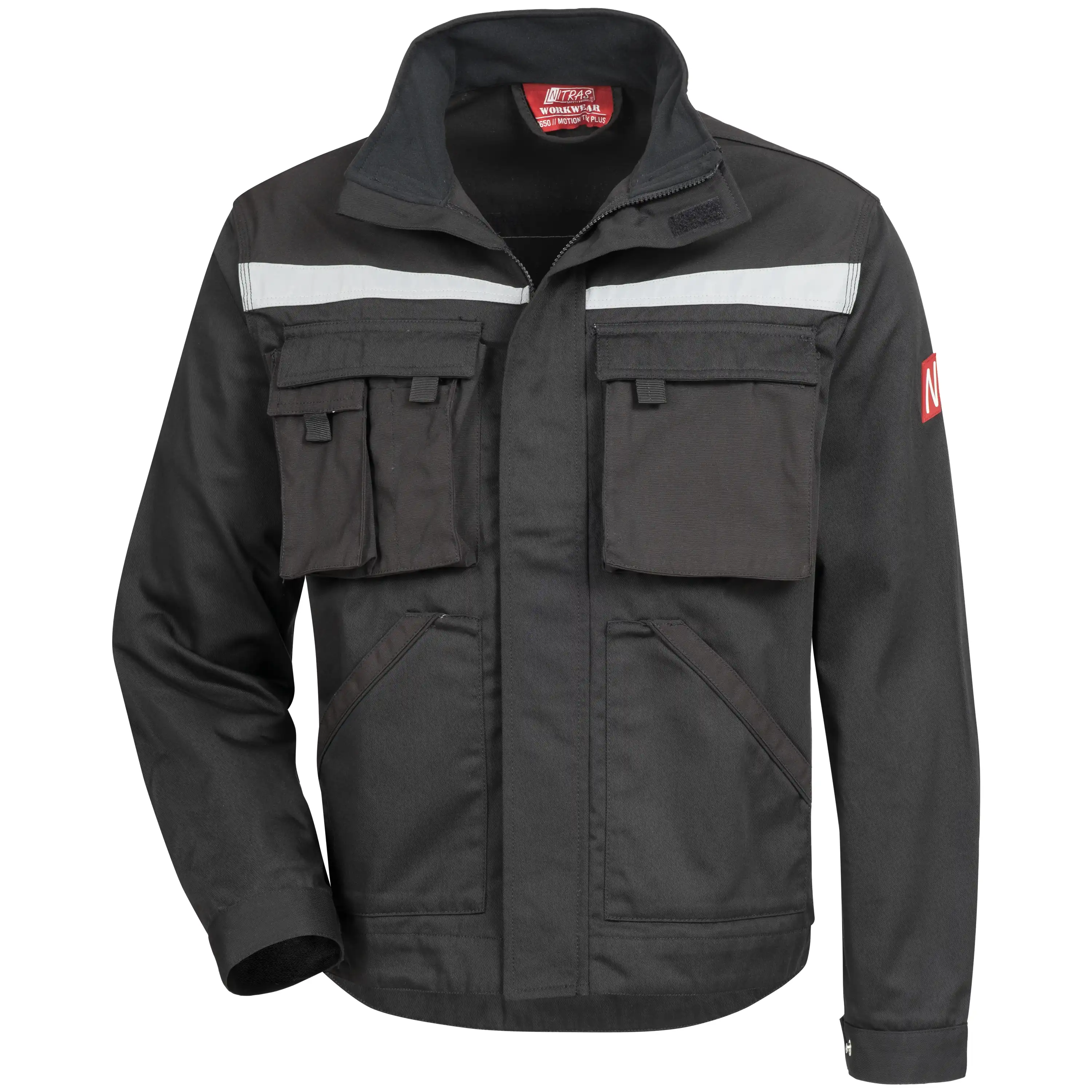 Arbeitsjacke "MOTION TEX PLUS" in schwarz, 48 - Thumbnail 1