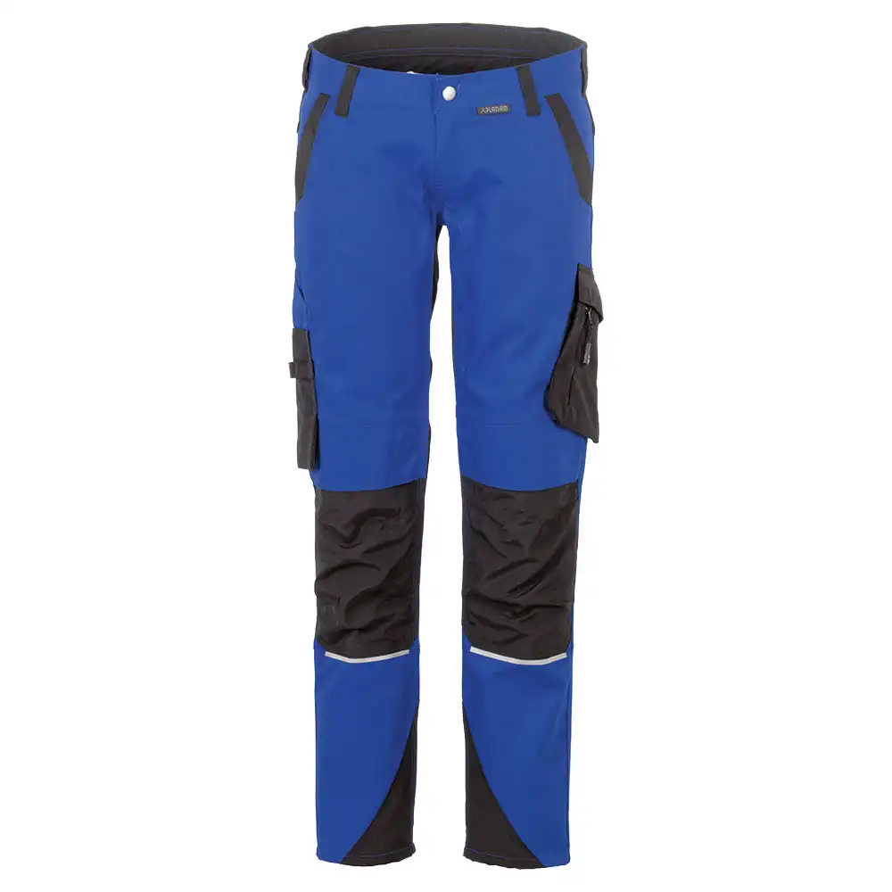 Damen Stretch-Bundhose "NORIT" in kornblau/schwarz, 34 - Bild 1