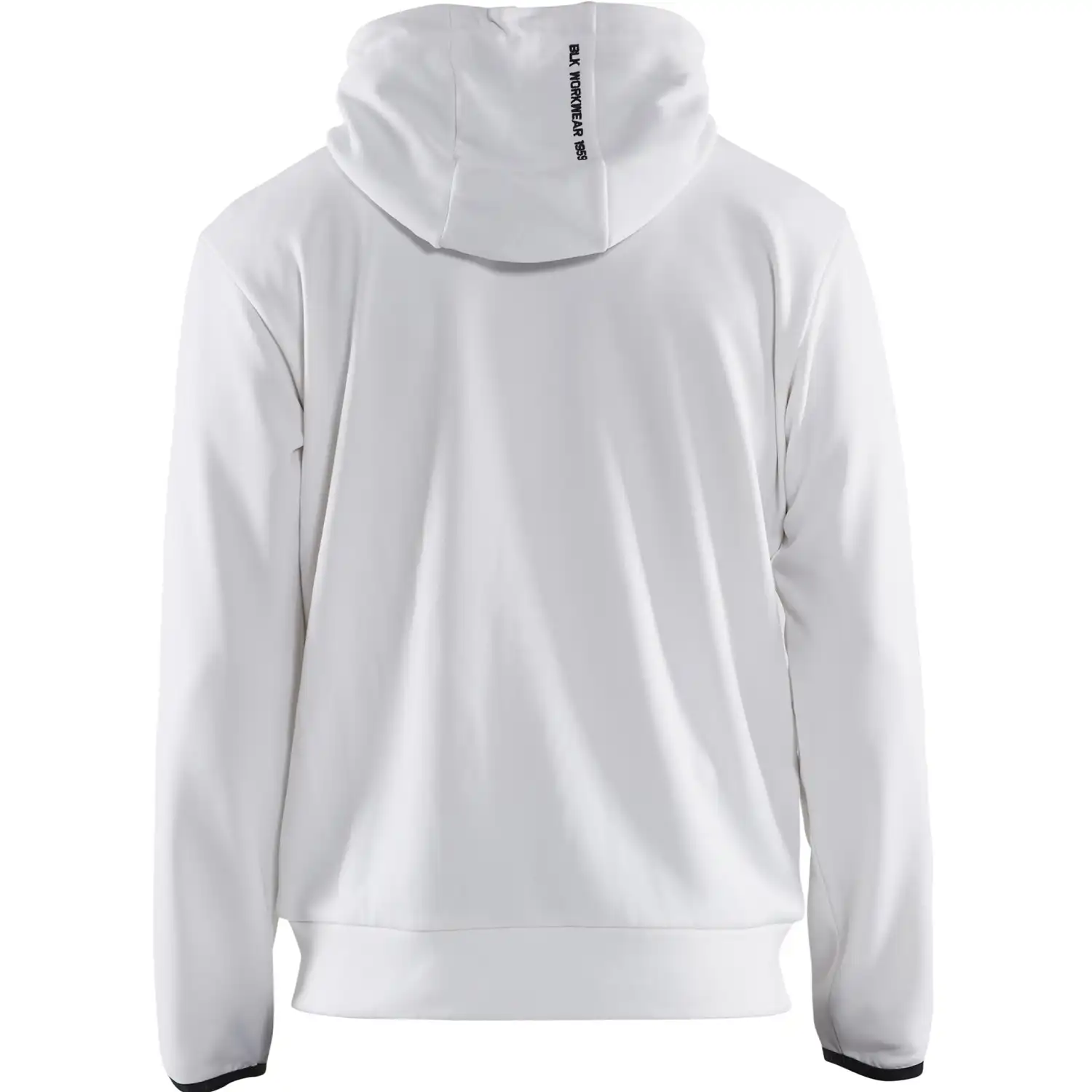 Kapuzen-Sweatjacke "3363" in weiß/grau, 3XL - Thumbnail 2