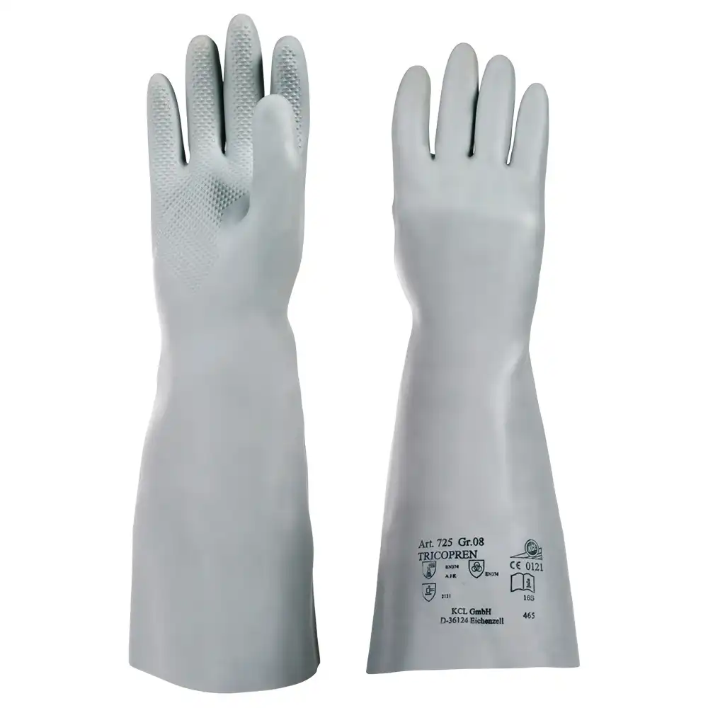 Chloropren-Chemie-Handschuhe "TRICOPREN" in 8 (M) - Thumbnail 1