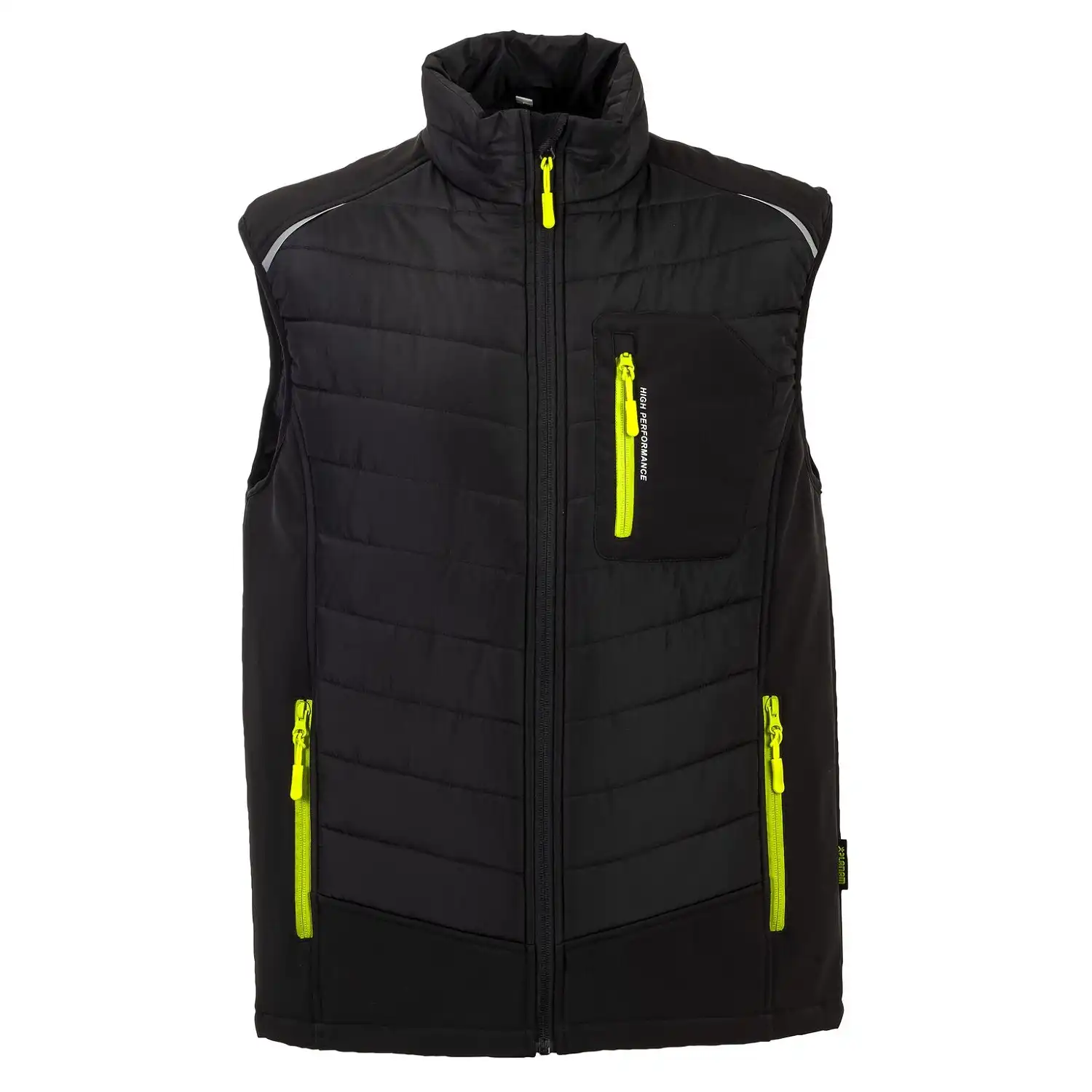 Winterweste "STRETCHLINE" in schwarz, 4XL - Thumbnail 1