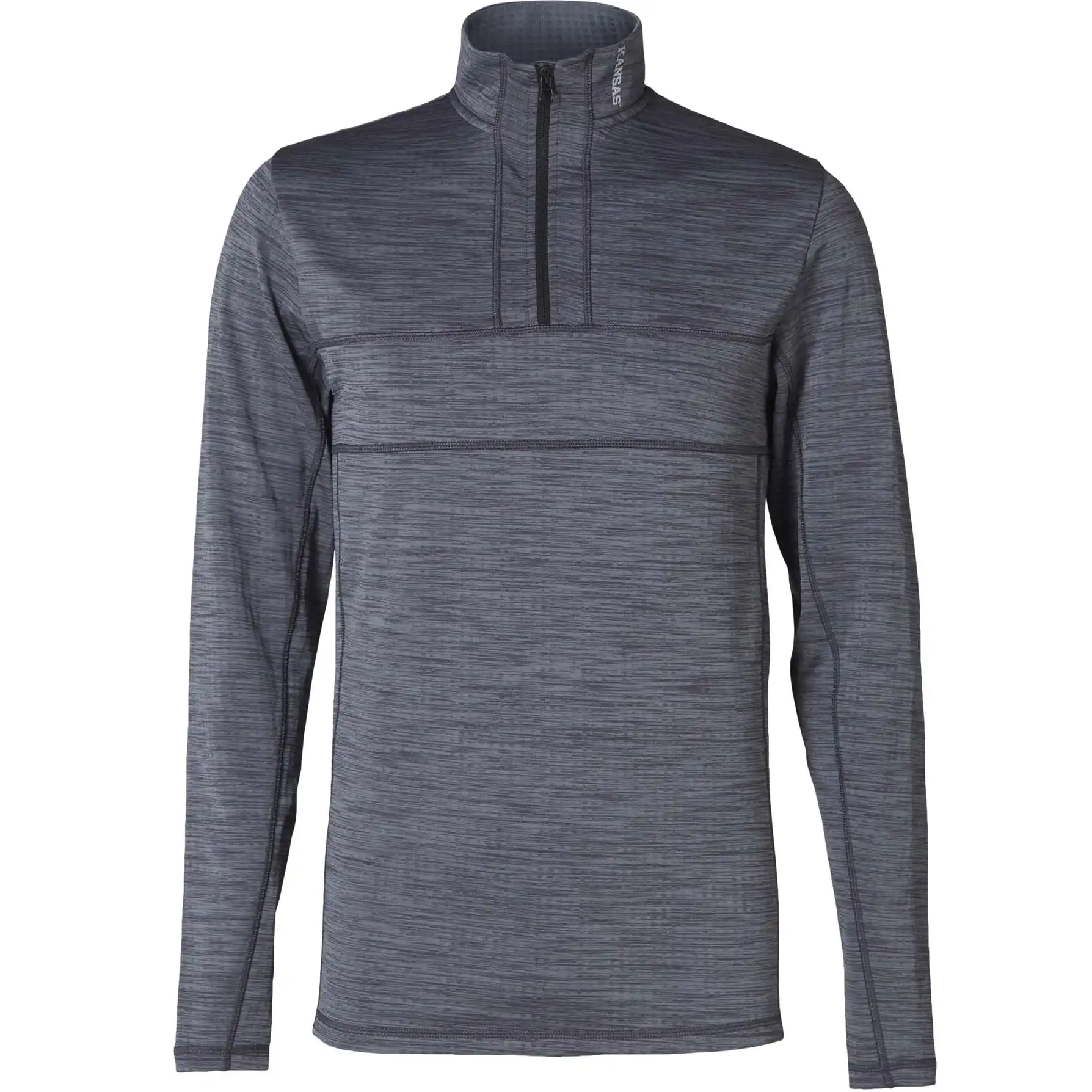 Langarmshirt "EVOLVE CRAFTSMEN" in grau/dunkelgrau, XS - Thumbnail 1