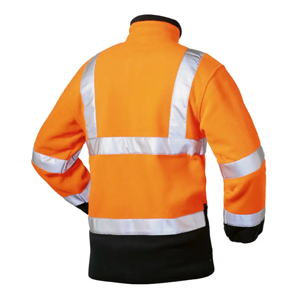 Warnschutz-Softshelljacke "BILL" m. Kapuzeorange in XXL - Thumbnail 2