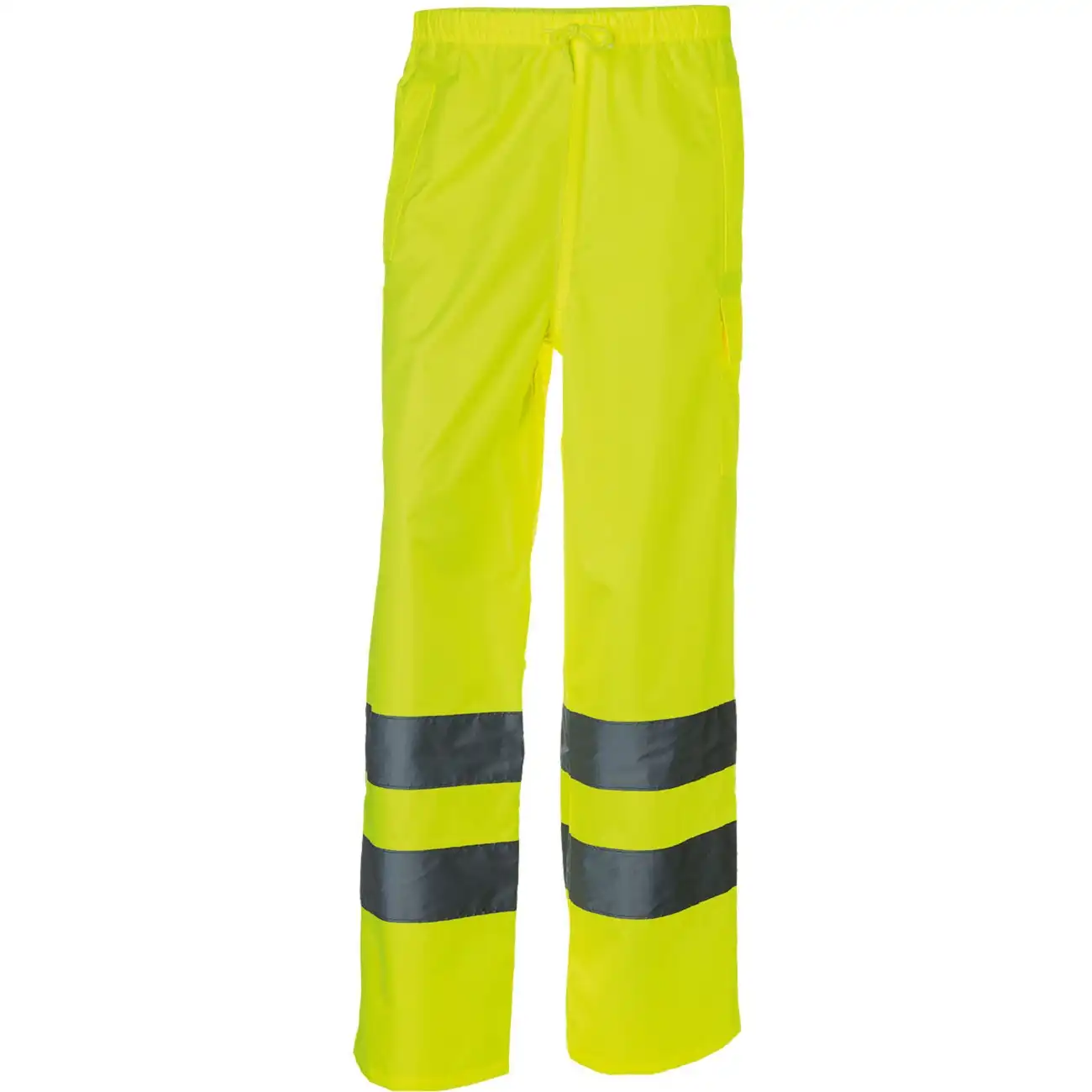 Warnschutz Regenhose "REFLECTIQ"  in gelb, M - Bild 1