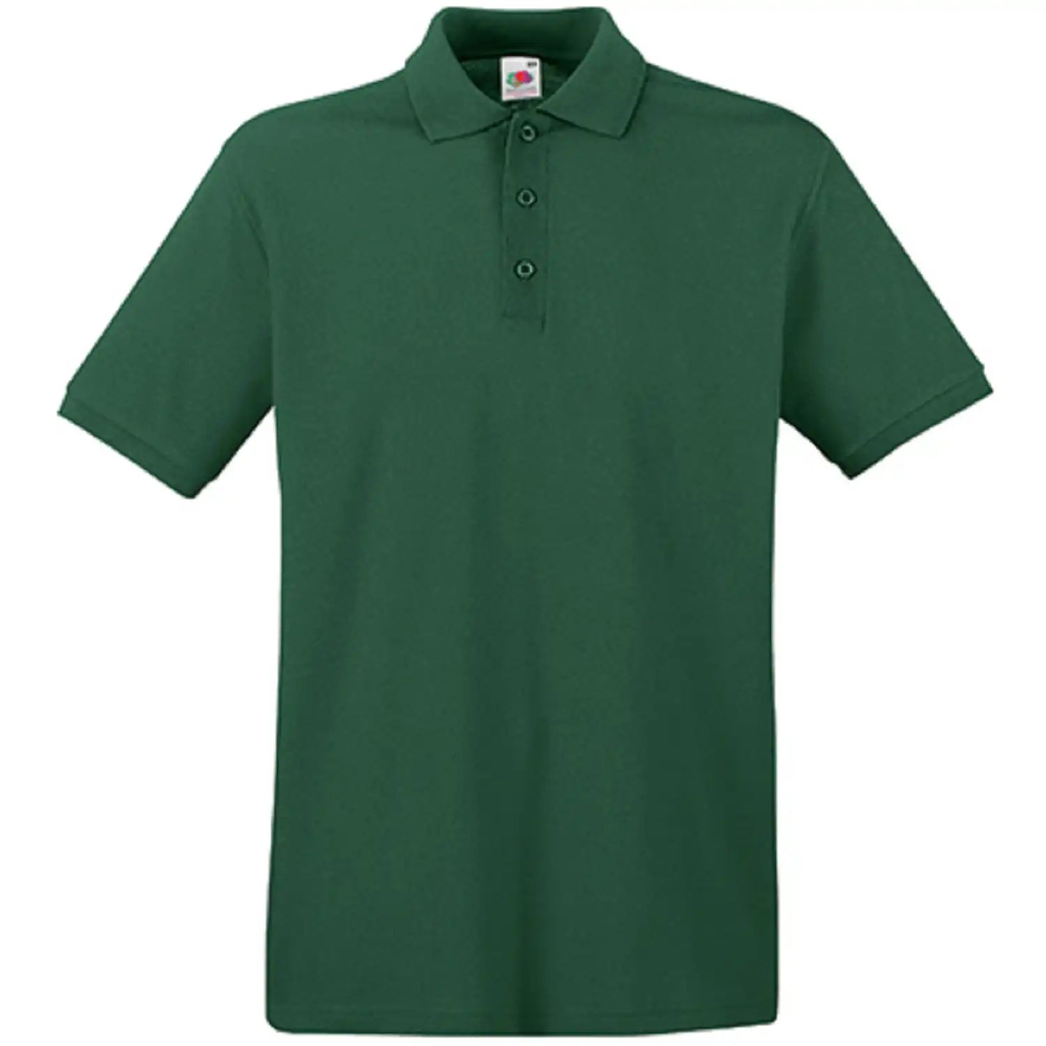 Polo-Shirt "F511N" Screen Star Original in bottle green, L - Thumbnail 1