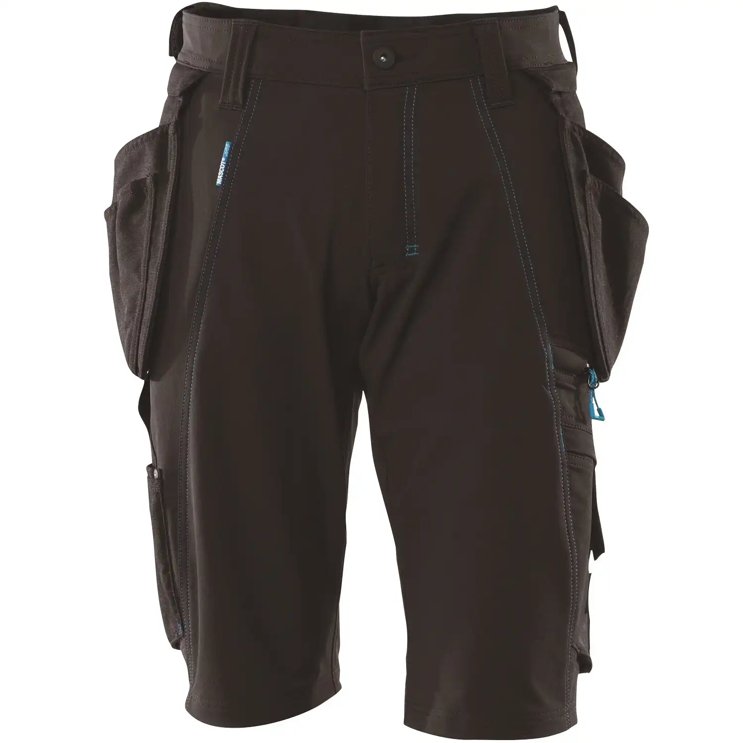 Shorts "ADVANCED" in schwarz, C48 (EU 48) - Bild 1