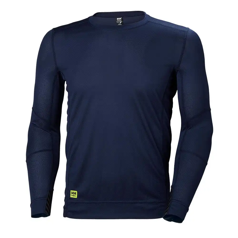 Langarm-Shirt "LIFA CREWNECK" in navy, 4XL - Thumbnail 1