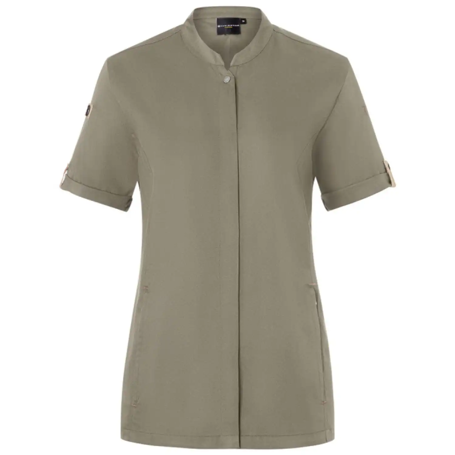 Damen Kochjacke "JF 27" in salbei, 34 - Thumbnail 1