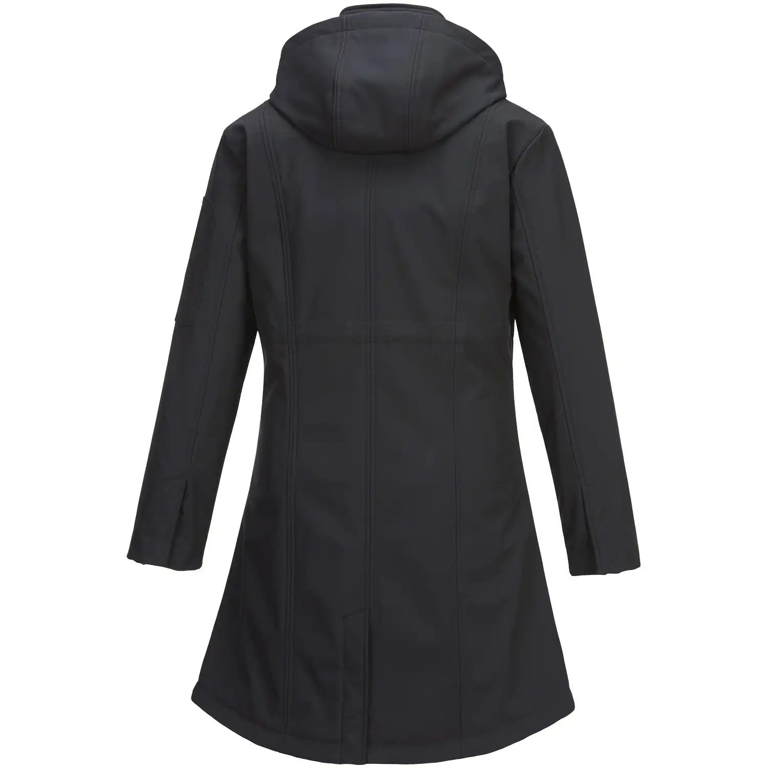 Damen Softshell-Mantel "CARLA" TK42 in schwarz, M - Thumbnail 2