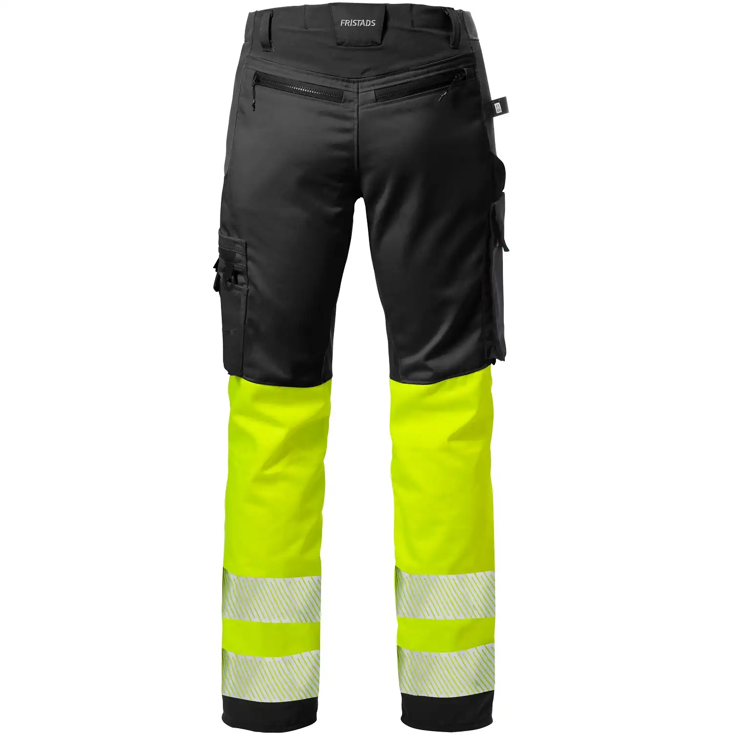 Warnschutz Stretch Bundhose "2705 PLU" Stiby Kl. 1 in gelb/schwarz, C56 - Thumbnail 2