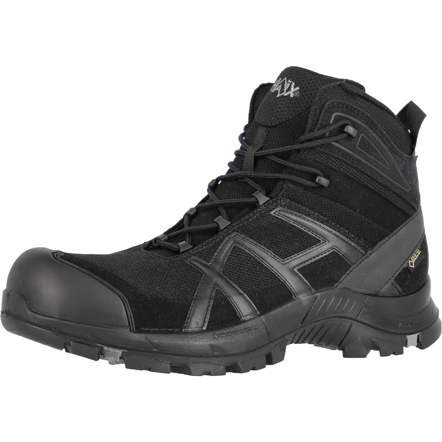Sicherheitshochschuhe S3 "SAFETY 40 MID" BLACK EAGLE in UK 9.5 (EU 44) - Thumbnail 1