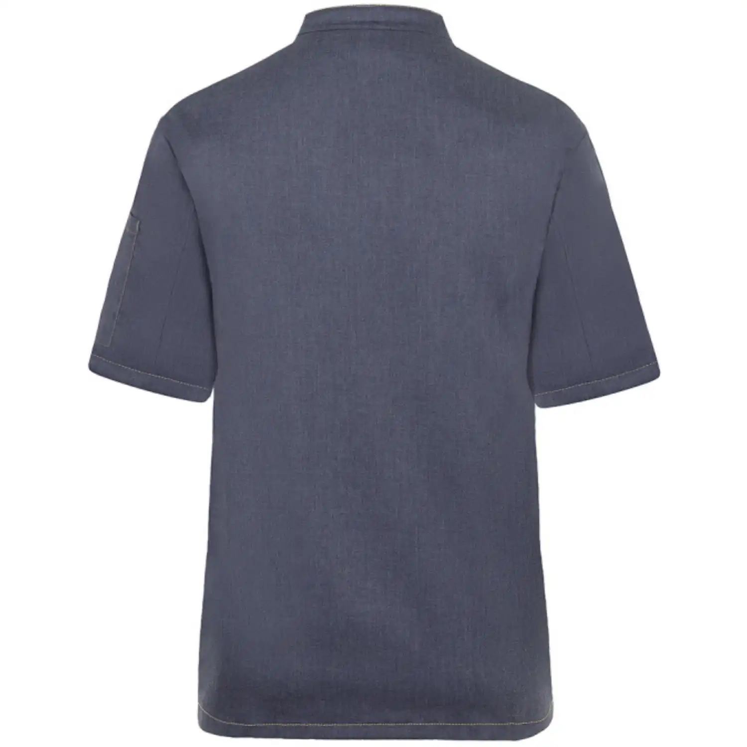 Herren Kochjacke Jeans "JM 32" in 46, vintage schwarz - Thumbnail 2