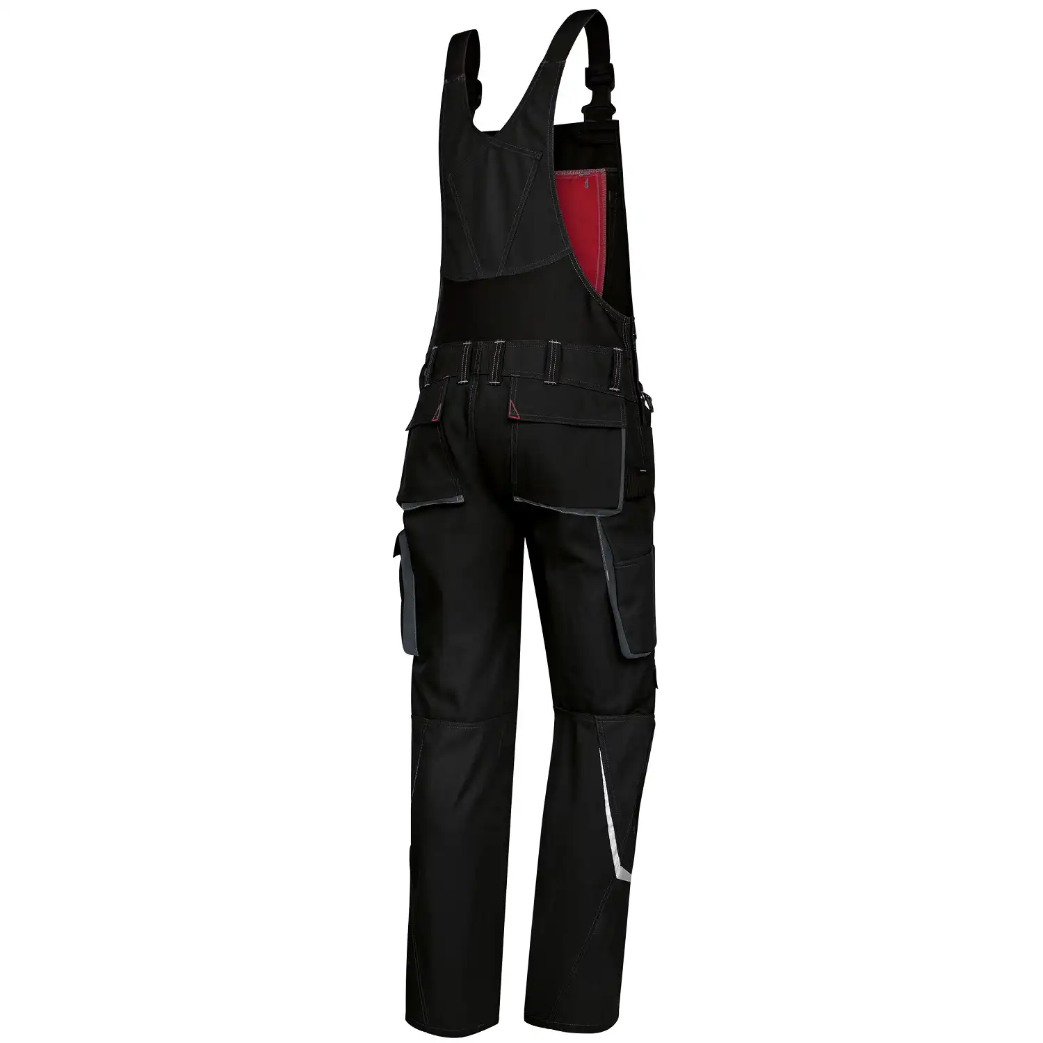 Latzhose "1804-720" Comfort Plus in schwarz, 54 - Thumbnail 2