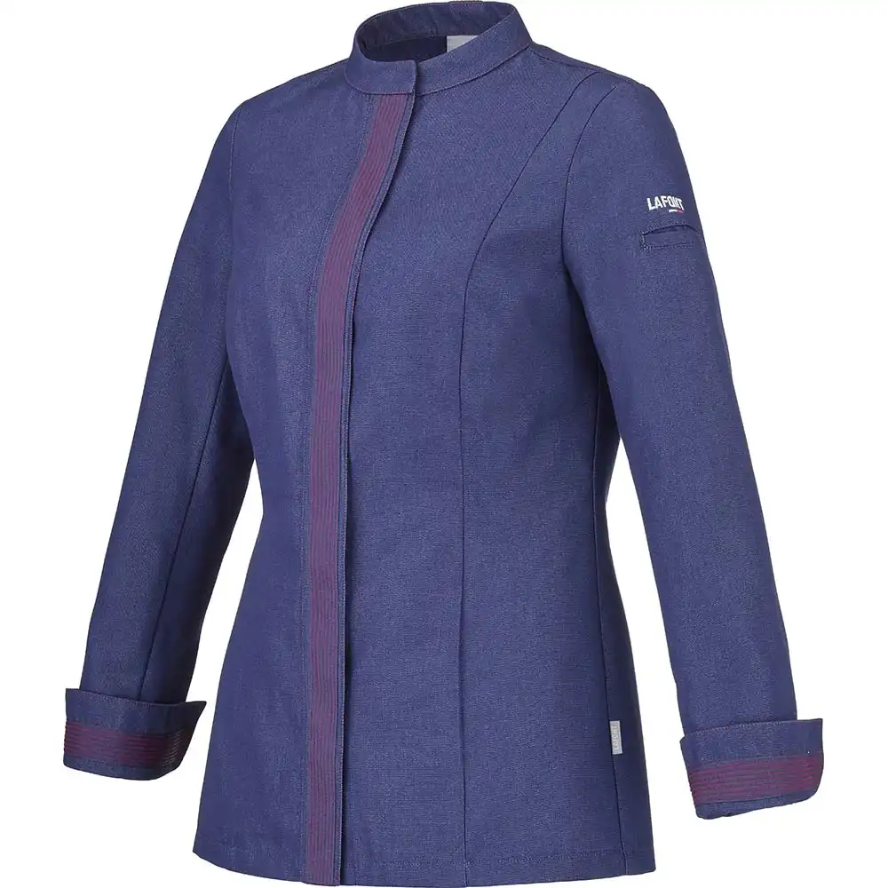 Damen Kochjacke "FAVA" in marine, 48 - Thumbnail 2