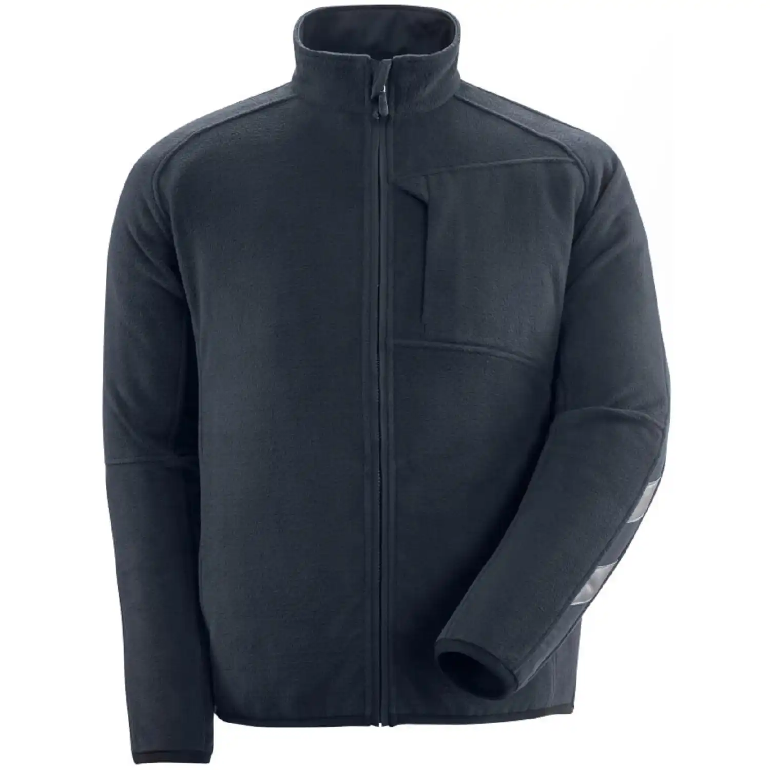 Fleecejacke "HANNOVER" Unique einfarbig in schwarzblau, XXL - Bild 1