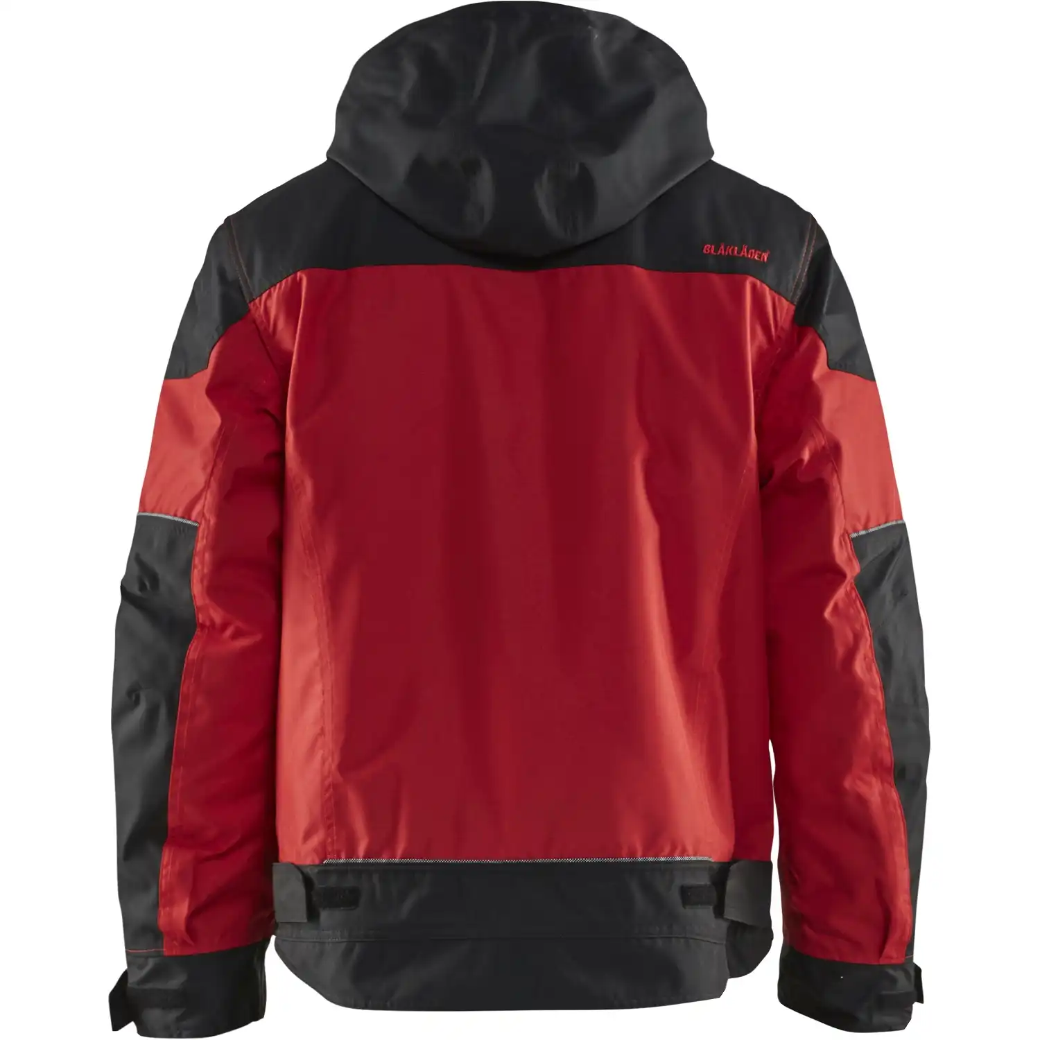 Winterjacke mit Kapuze "4886" in rot/schwarz, 3XL - Thumbnail 2