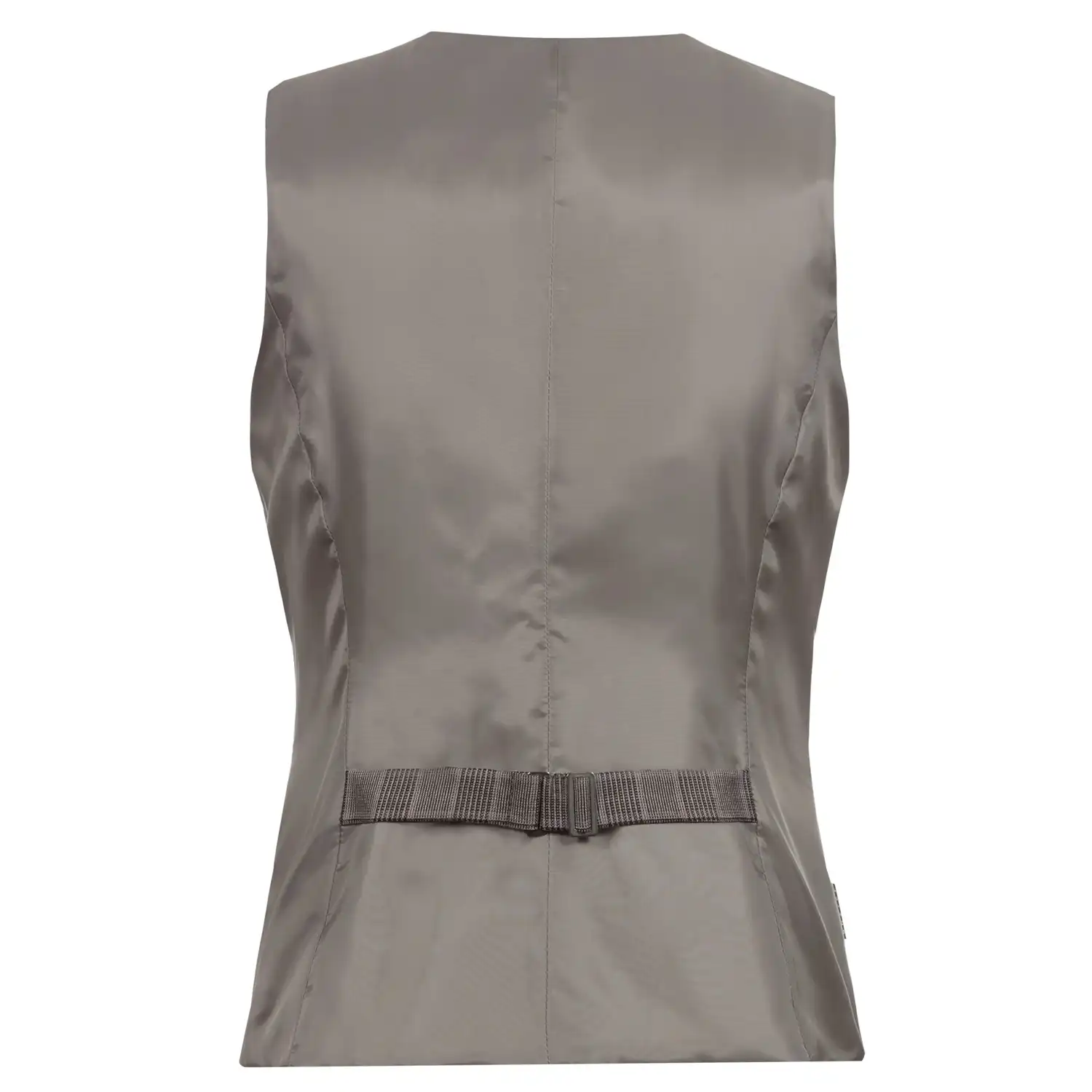 Damen Gastro Weste Glencheck "1715" in Rot, L - Thumbnail 2