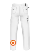 veredelung hosen hinten logoservice