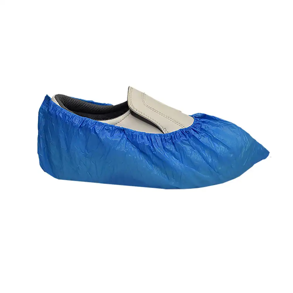 CPE Einweg-Überschuhe blau | 2000 Stk. im Karton - Thumbnail 1