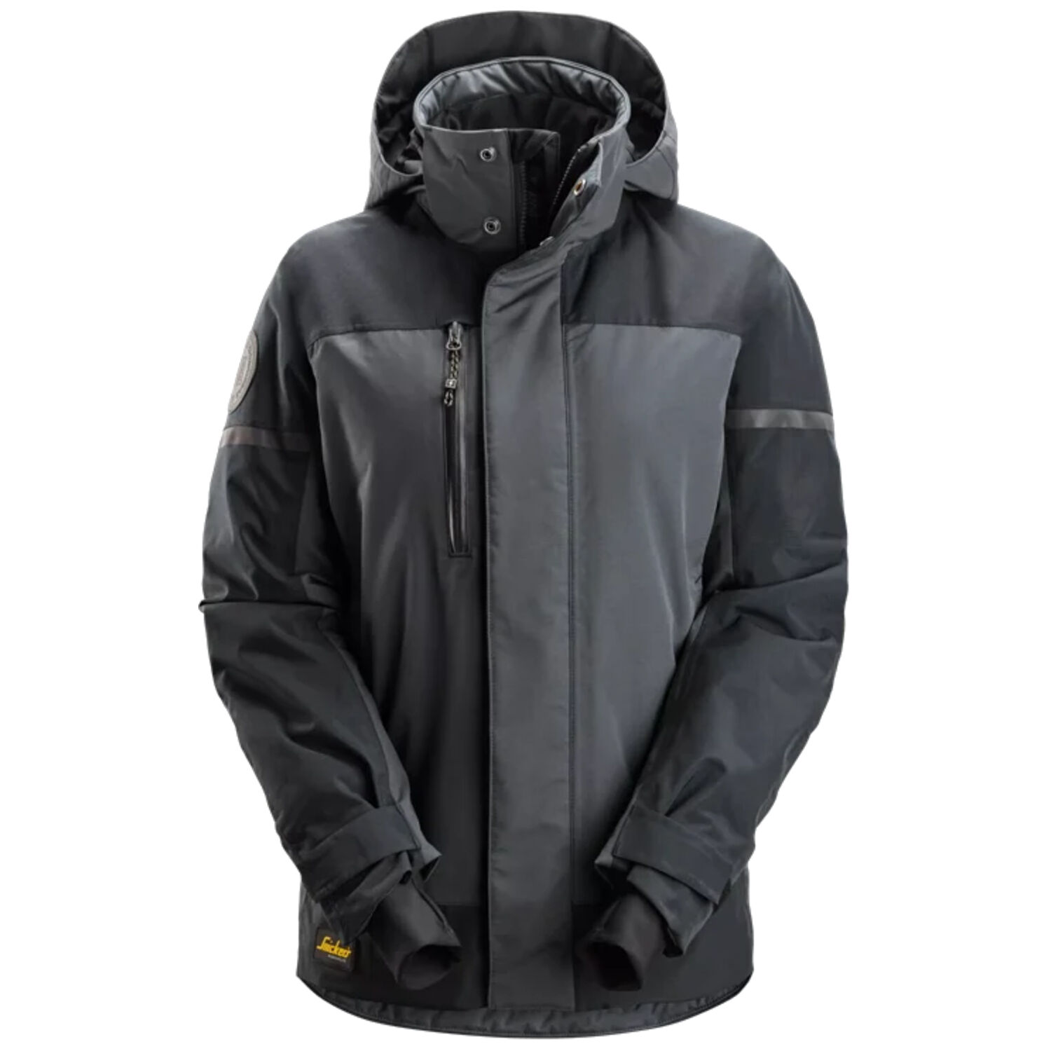 Damen Winterjacke "1177" in stahlgrau, XS - Thumbnail 1