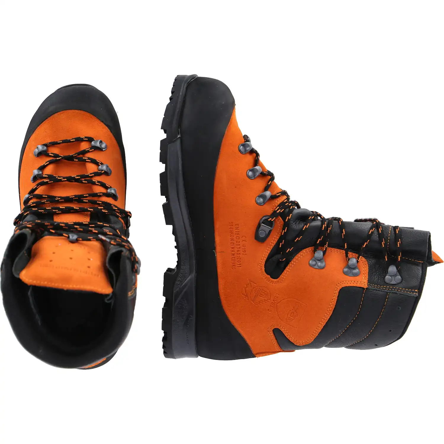 Forst- und Schnittschutzstiefel SB "PROTECTOR FOREST 2.1" orange  in UK 10 (EU 45) - Thumbnail 2