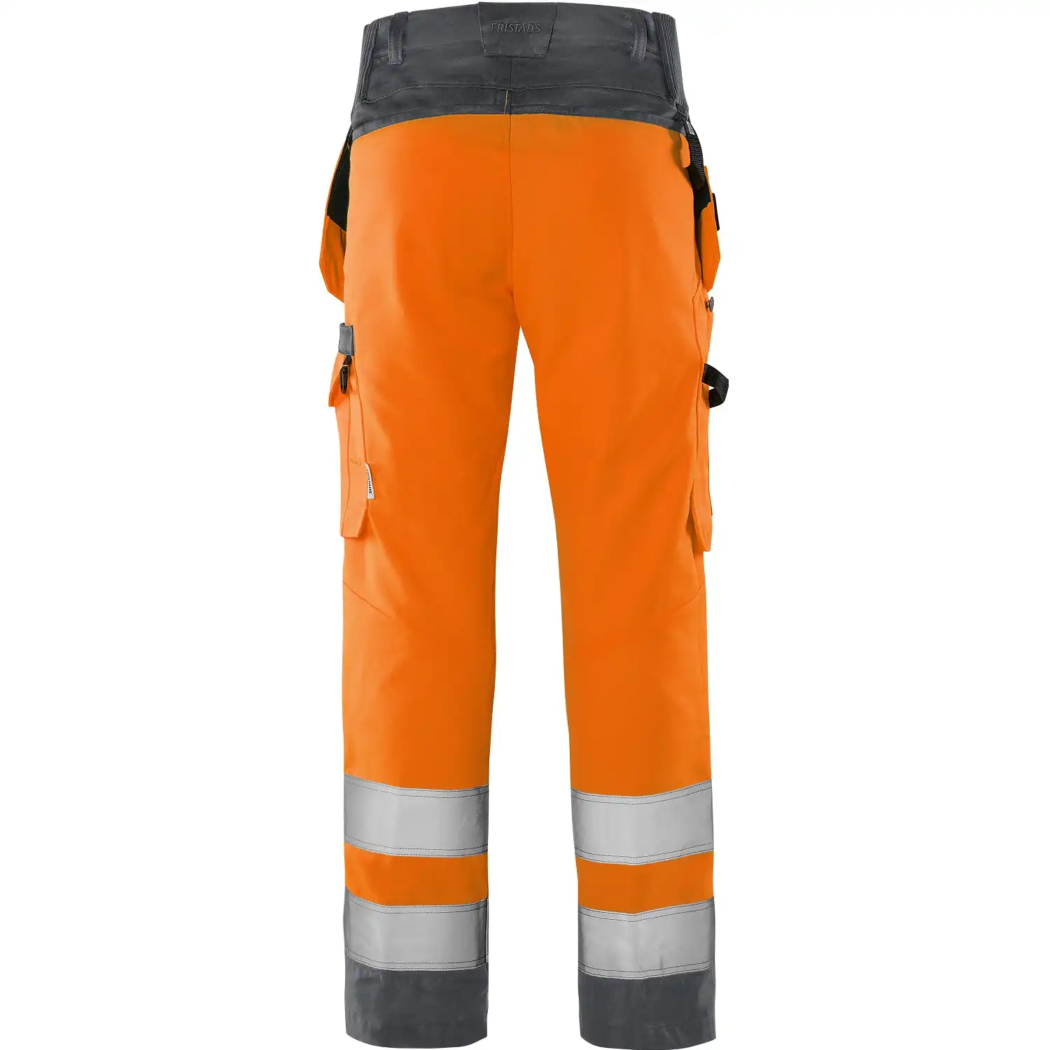 Warnschutz Handwerkerhose Kl. 2 "2641 GPLU" Green Trofta in orange/grau, D128 - Thumbnail 2