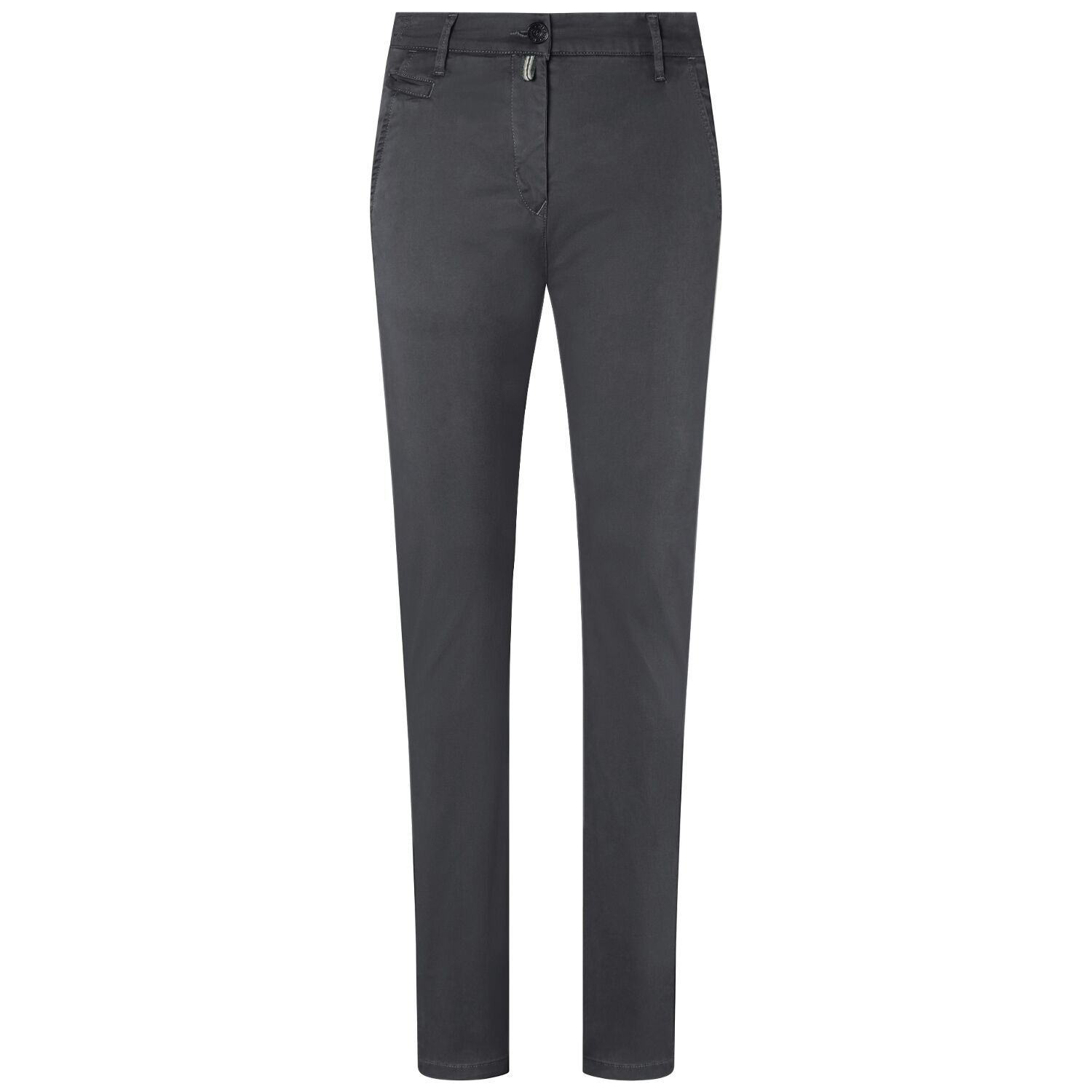 Damen Chinohose X-Stretch "706" in karbongrau, XS - Thumbnail 1