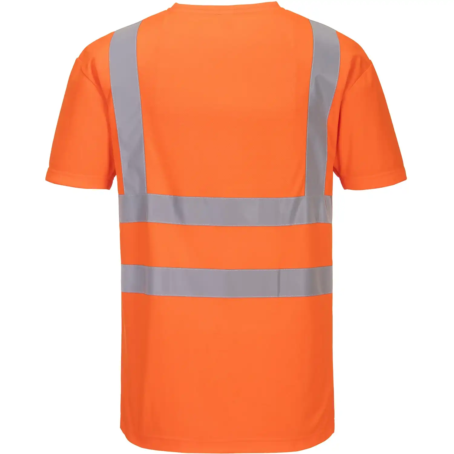 Warnschutz T-Shirt "S179" in Orange, 4XL - Thumbnail 2