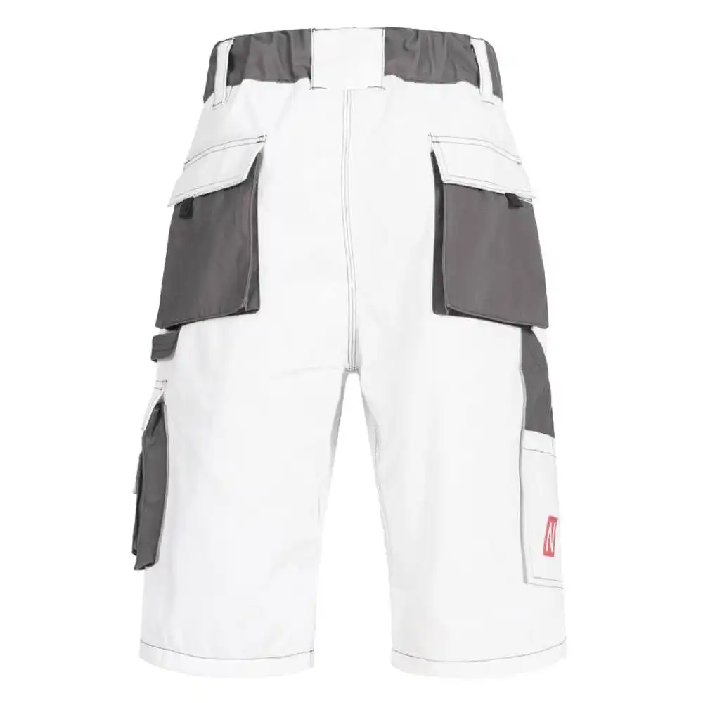 Arbeitsshorts "MOTION TEX PLUS" in weiß/grau, 68 - Thumbnail 2