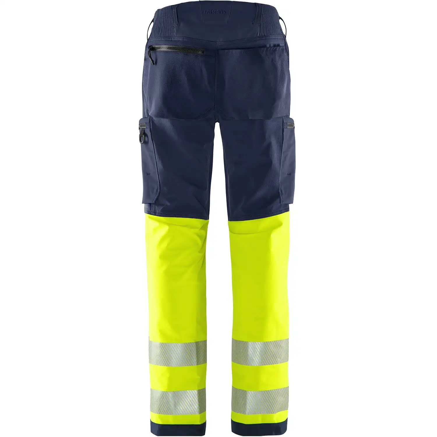 Warnschutz Stretch Servicehose Kl. 1 "2647 GSTP" Green Stiby in gelb/marine, C52 - Thumbnail 2