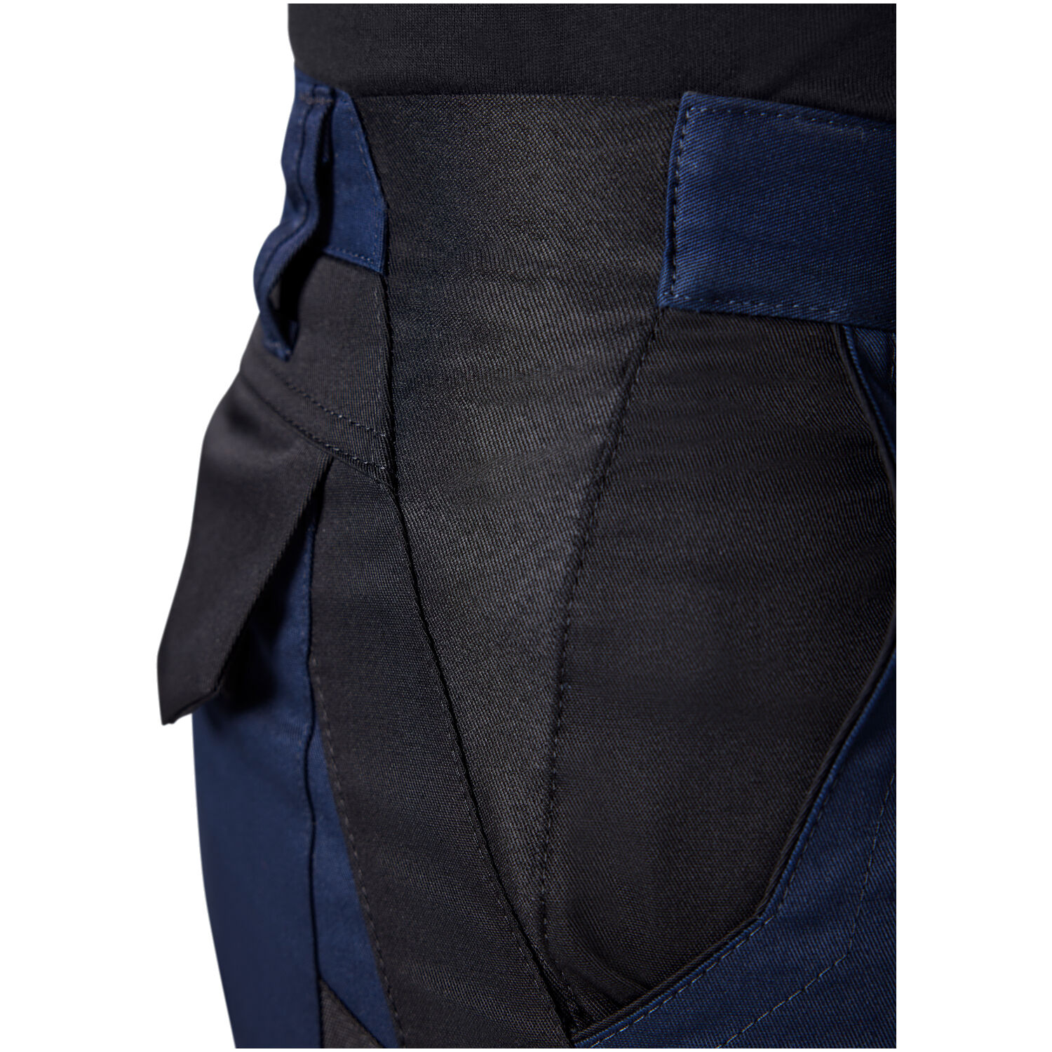 Damen Arbeitshose "ANNETTE" in marine/schwarz, 40 - Thumbnail 5