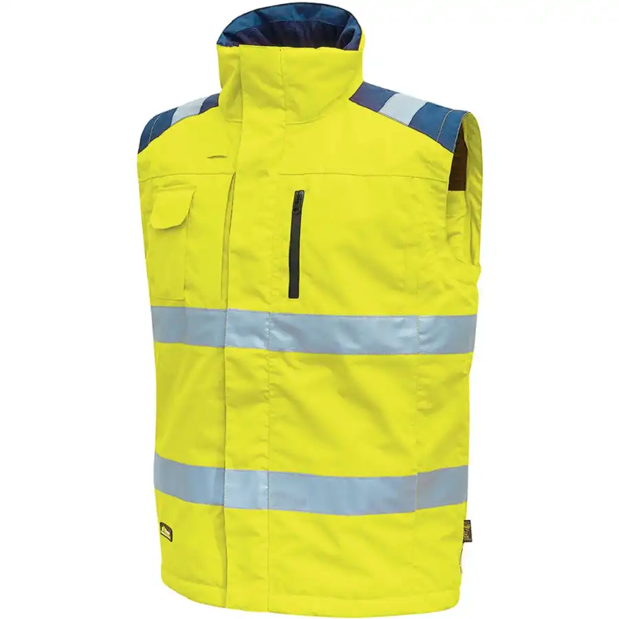 Warnschutz Winterweste "PRIME" Hi-Light in yellow, S (DE size: XS) - Thumbnail 1