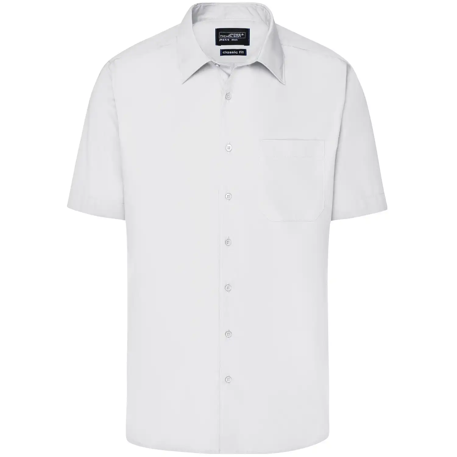 Herren Business Hemd kurzarm "JN644" in white, 3XL - Thumbnail 1