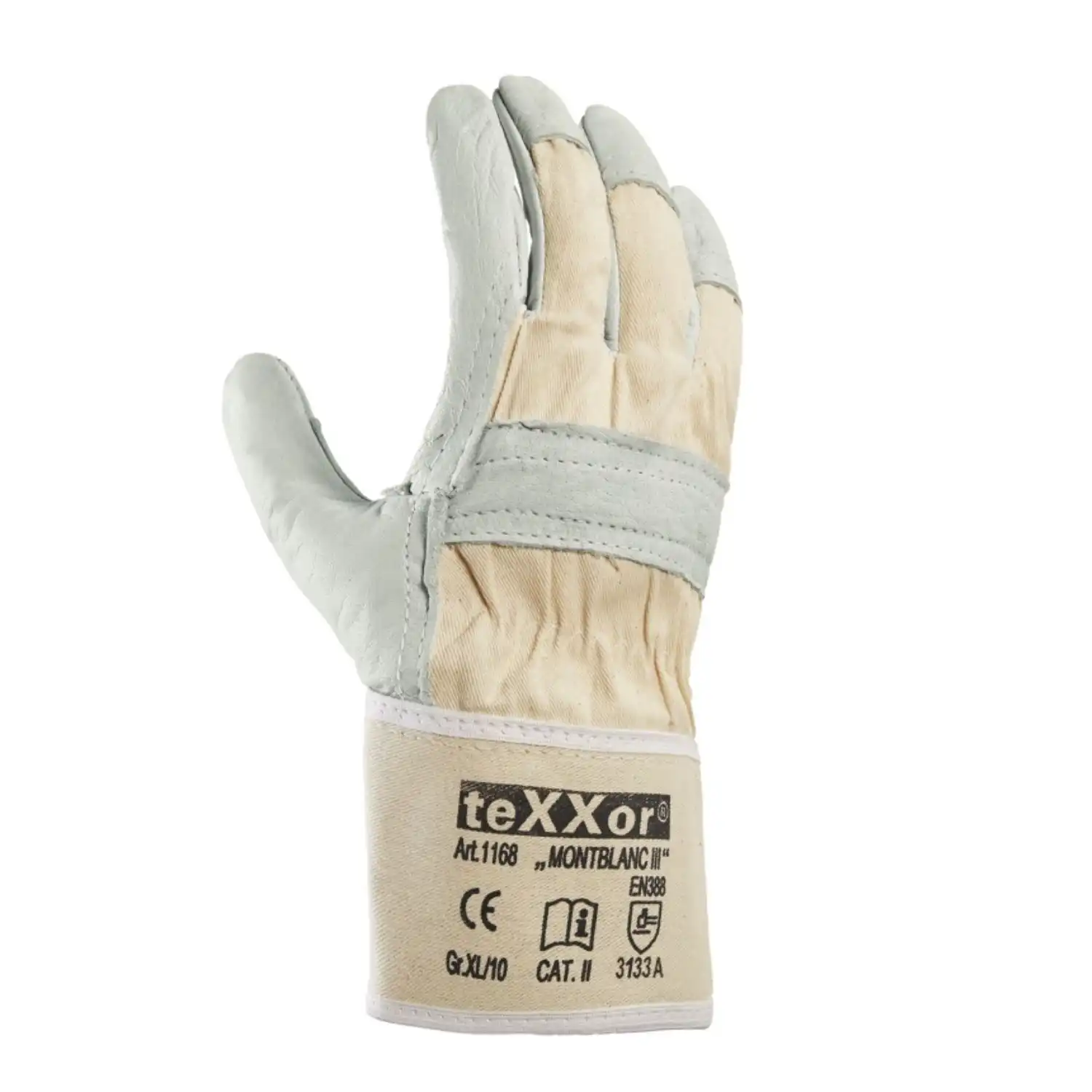 Rindvollleder-Arbeitshandschuhe "MONTBLANC III"  in 9 (L) - Thumbnail 2