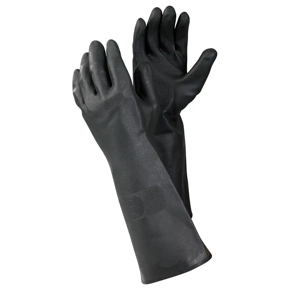 Chemikalienschutzhandschuhe "241" Latex / Neopren in 9 (L) - Bild 1