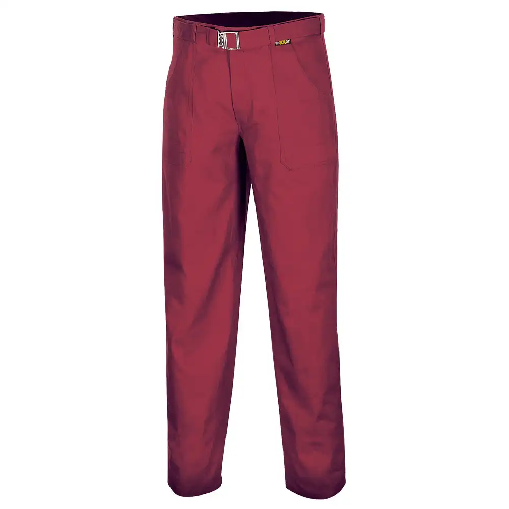 Bundhose 290g/m² "BASIC" Baumwolle in 52, Rot - Thumbnail 1