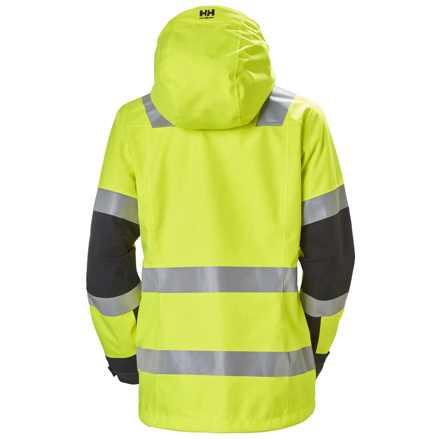 Damen Warnschutz Winterjacke "LUNA" gelb/schwarz in M - Thumbnail 2